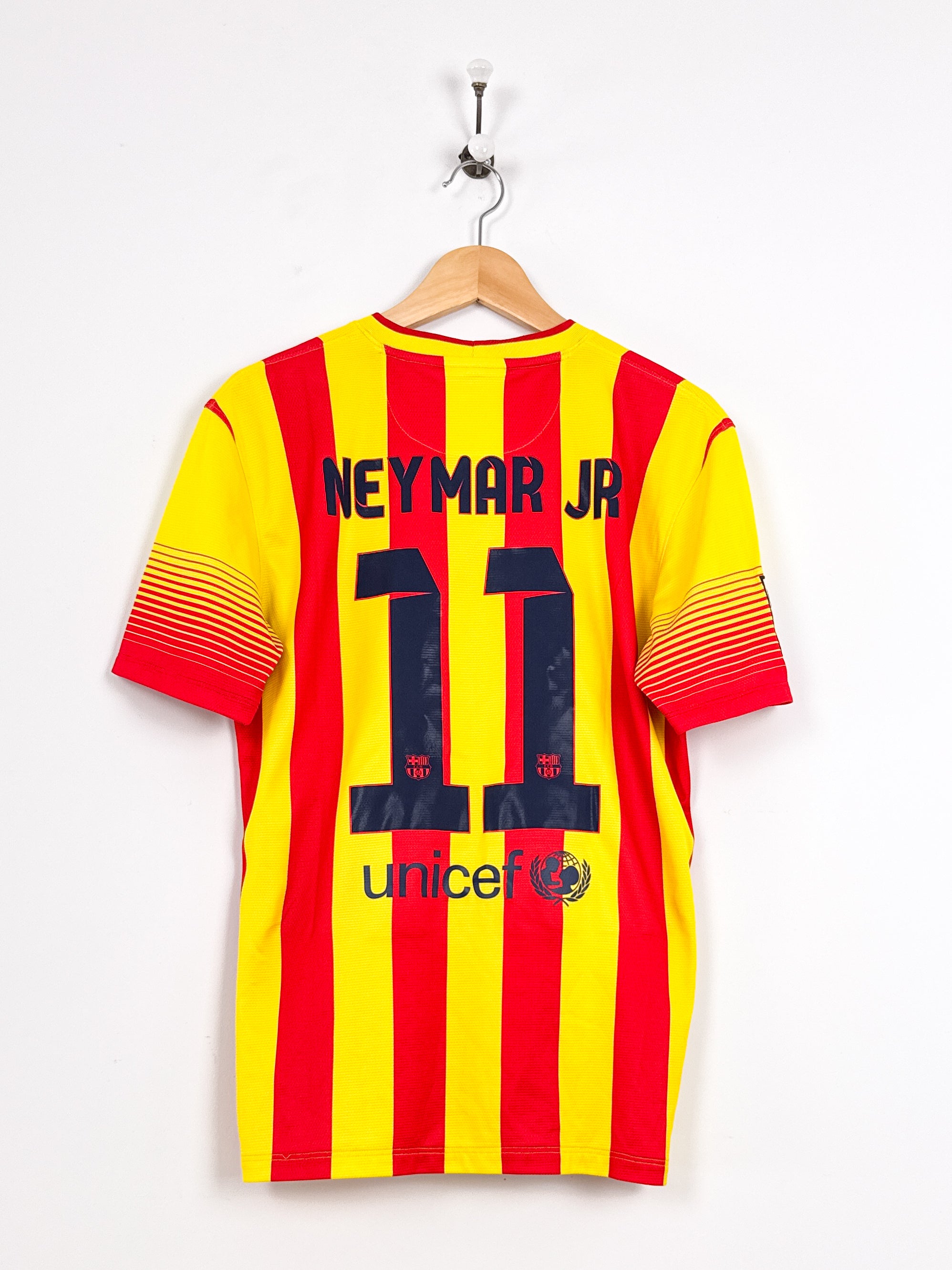 Maillot Neymar Licence Officielle Barça Maillot + Short FC Barcelone Neymar Jr - Taille Enfant, Collection Officielle Enfant Maillot De Foot