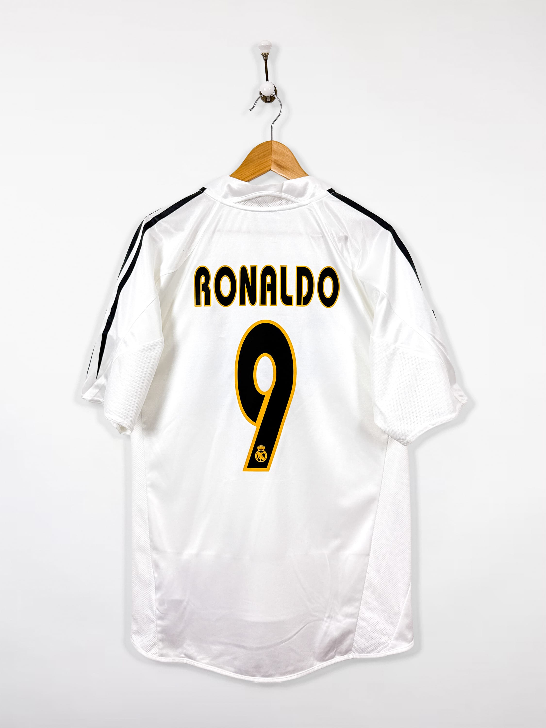 Maillot Real Madrid 2004/05 Home (L) RONALDO #9