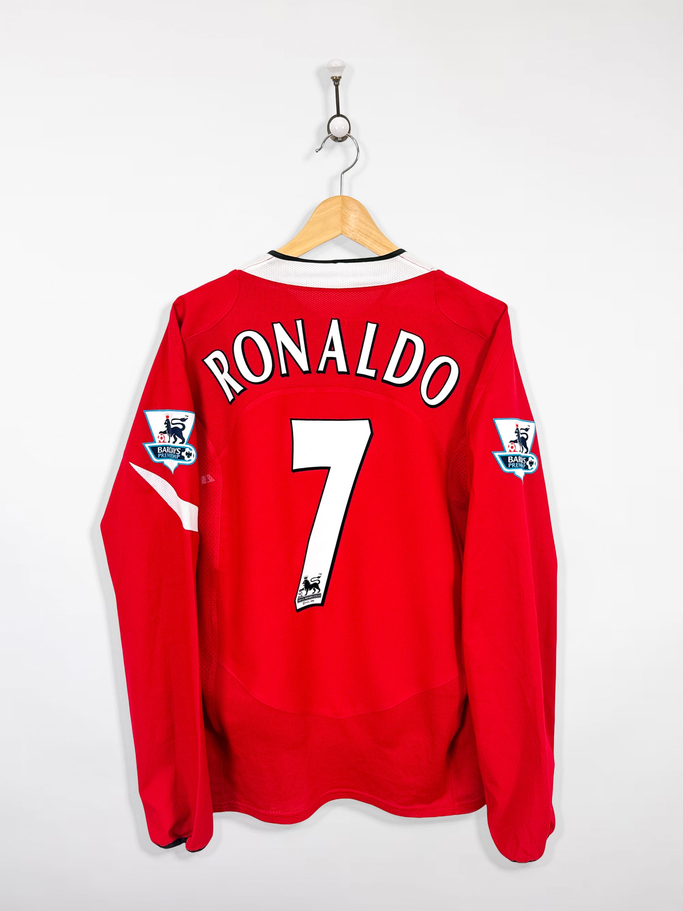 Manchester United 2004/06 Home (M) RONALDO #7 LS