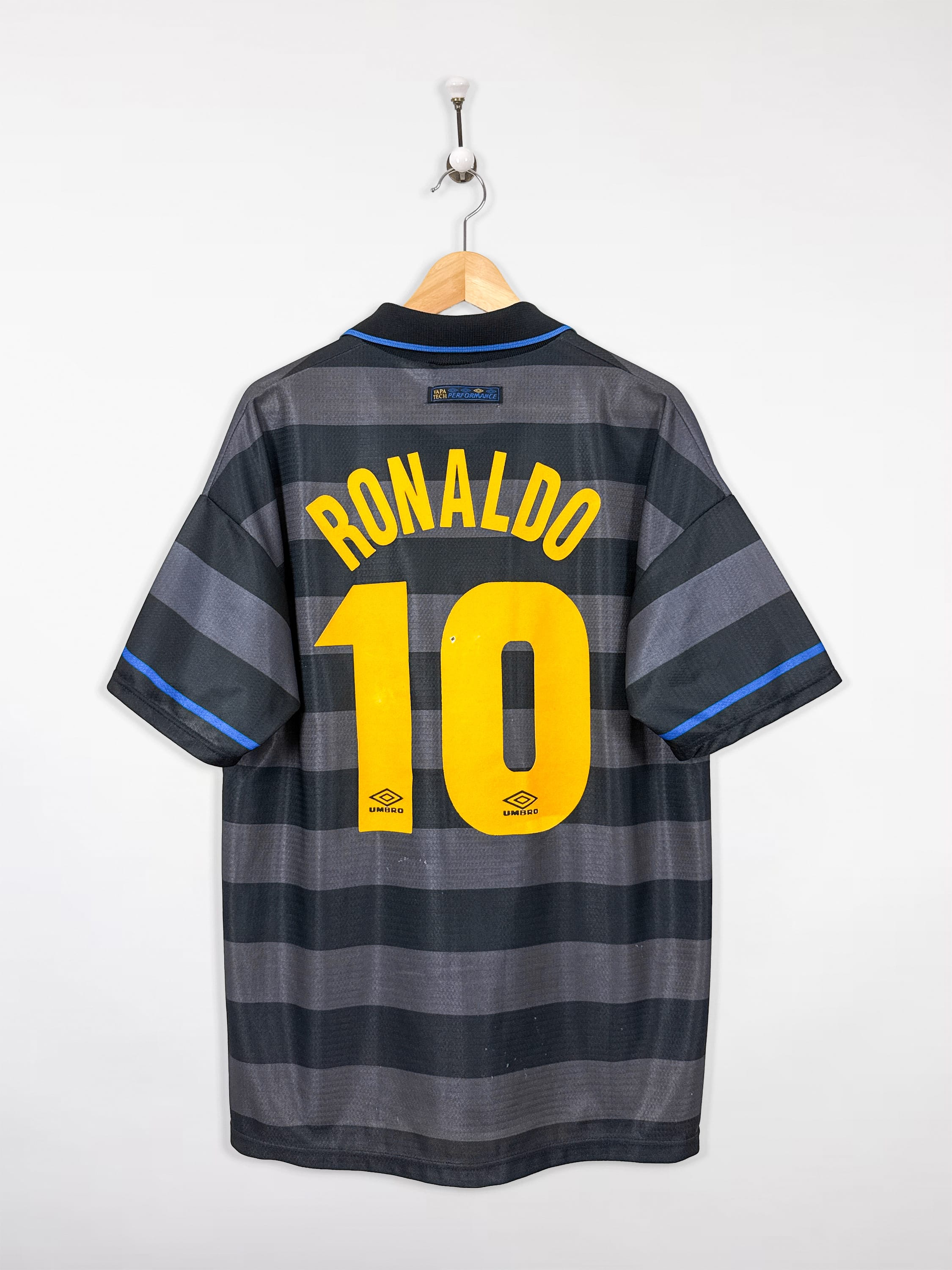 インテル 97/98 アウェイ 半袖 レトロシャツ ロナウド インテル97/98