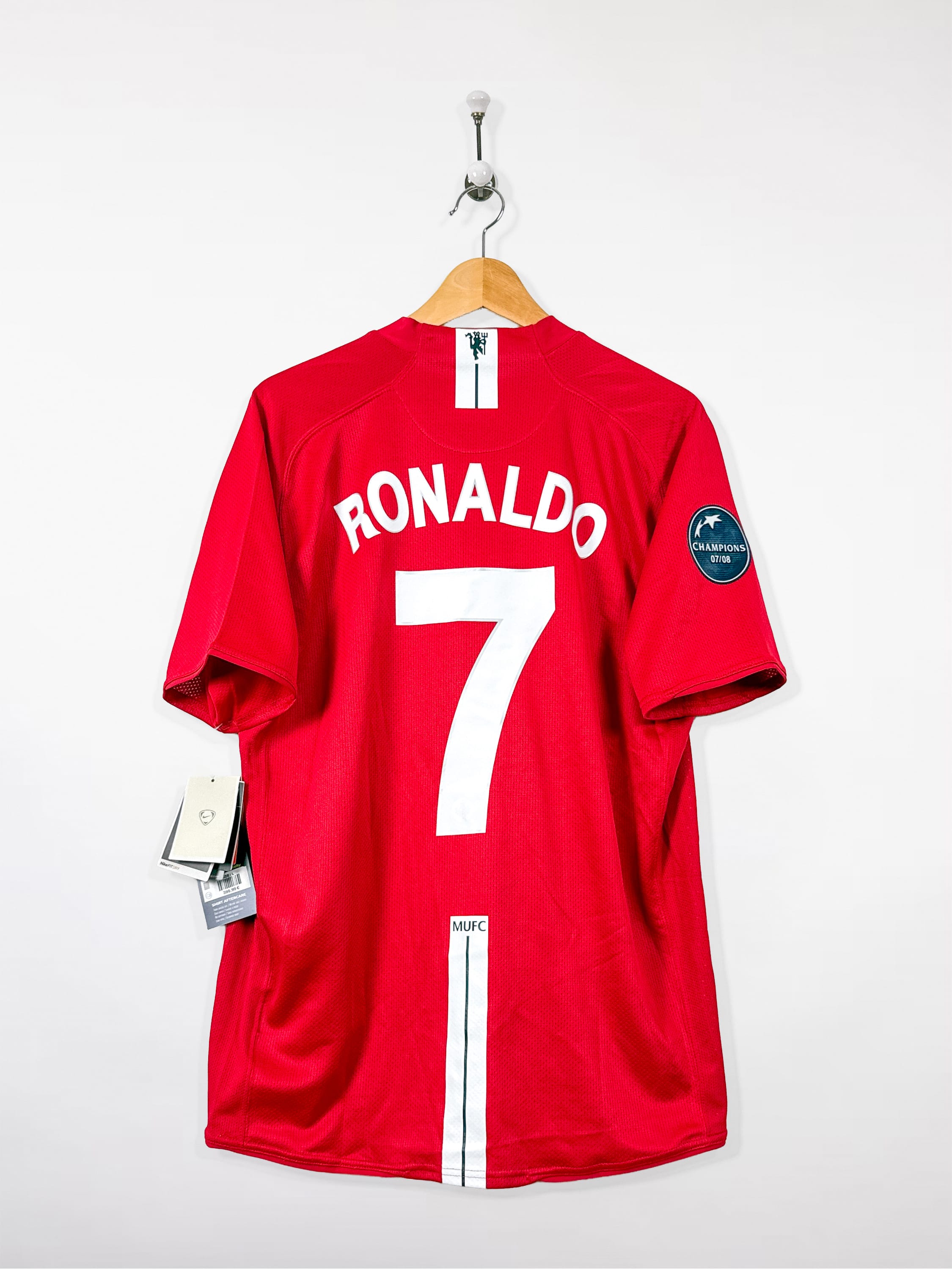 Maillot rétro Manchester United - Les Voyages En Ballon
