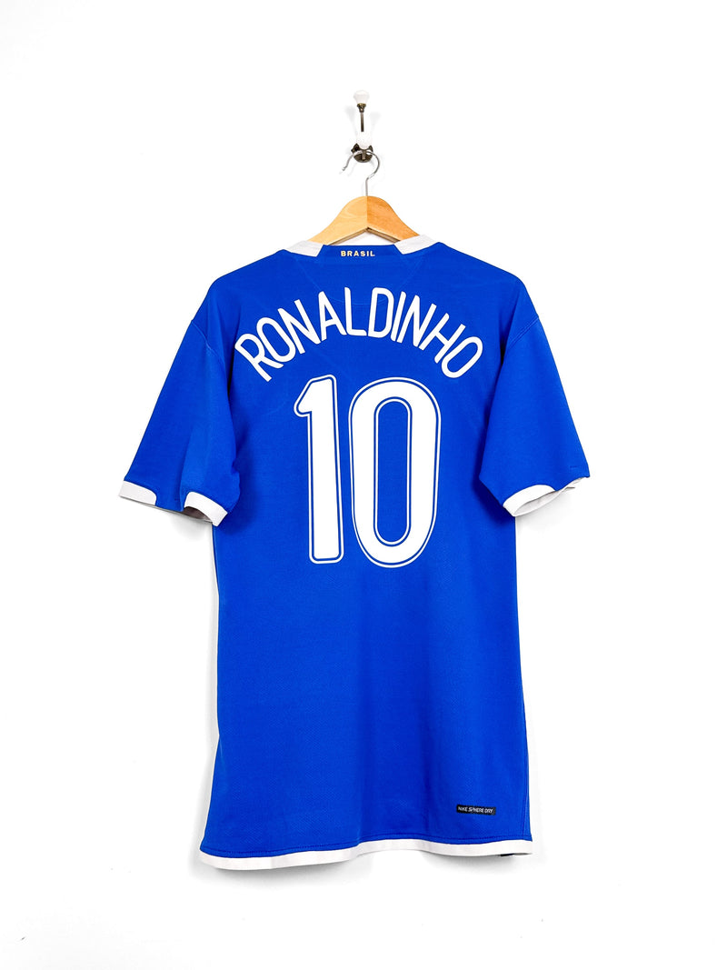 Maillot Brésil 2006 Away (L) RONALDINHO #10