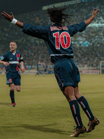 Maglia Da Calcio PSG Home 2002/2003 - Ronaldinho #10 - Taglia Unica, Nuova Senza Etichette