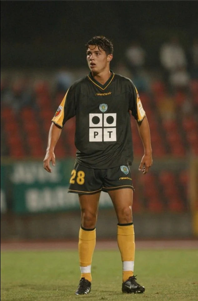 Maillot Sporting CP 2002/03 Away (L) C. RONALDO #28