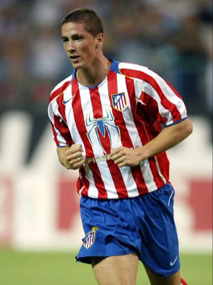 🕷️ Atlético Madrid 2004/05 Home (M) TORRES #9