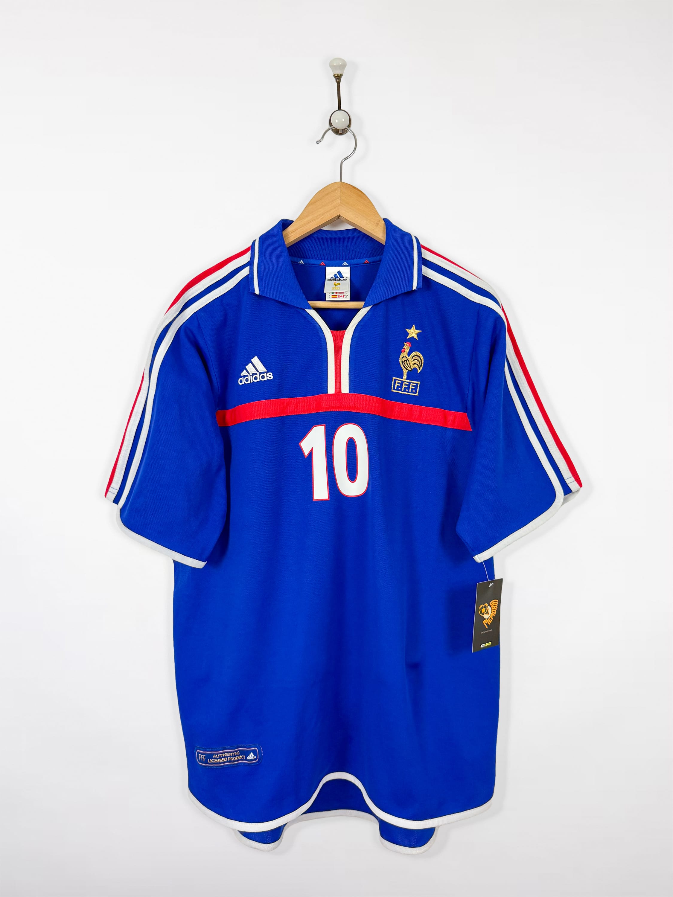 Equipe de France 2000 Home (L) ZIDANE #10