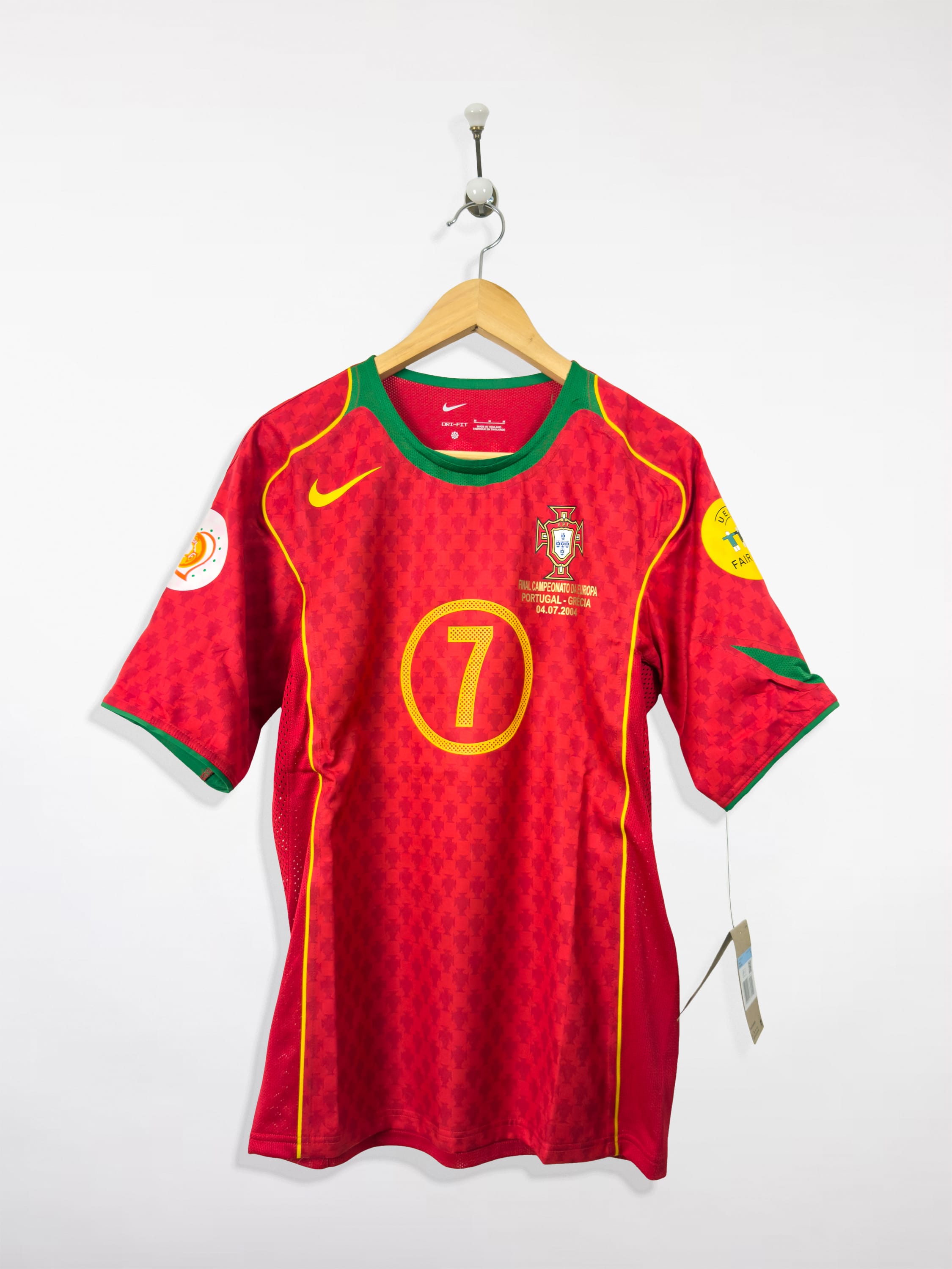 Portugal Euro 2004 Home (M) FIGO #7