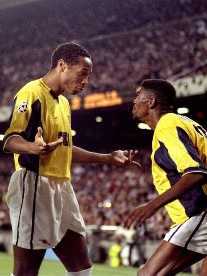 Maillot Arsenal 1999/00 Away (L) HENRY #14