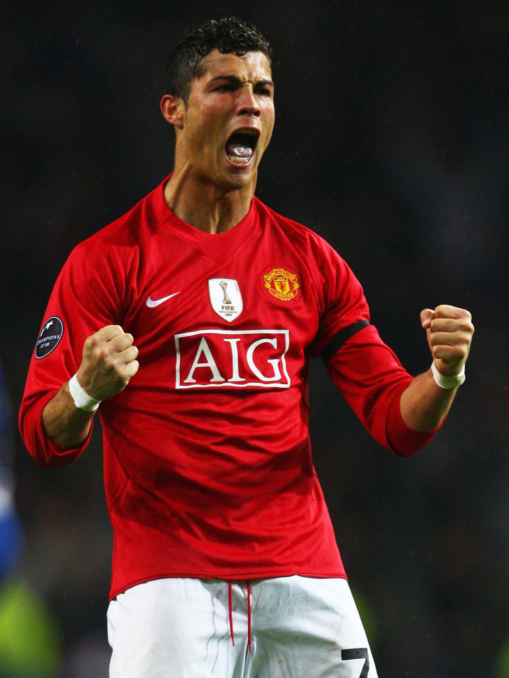 Maillot Manchester United 2008/09 Home (L) RONALDO #7 BNWT