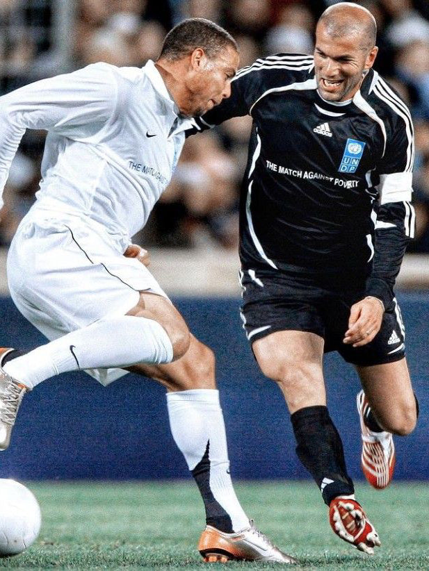 Maillot Match Against Poverty Teamgeist Formotion (L) ZIDANE #10 L/S