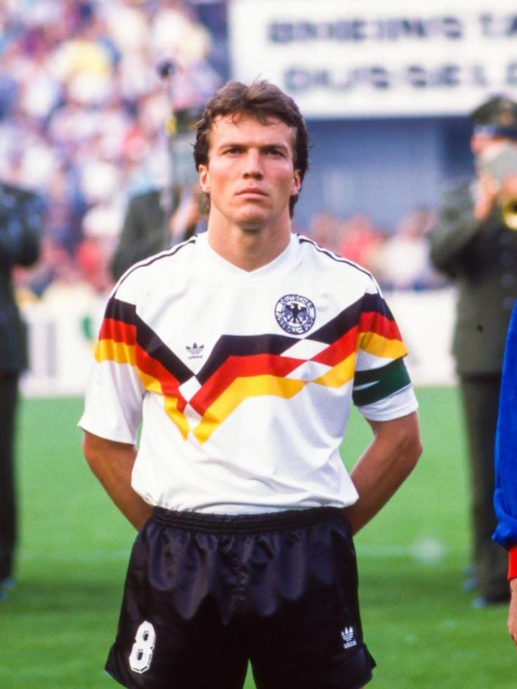 Maillot Allemagne 1990 Home (M) MATTHÄUS #10 L/S