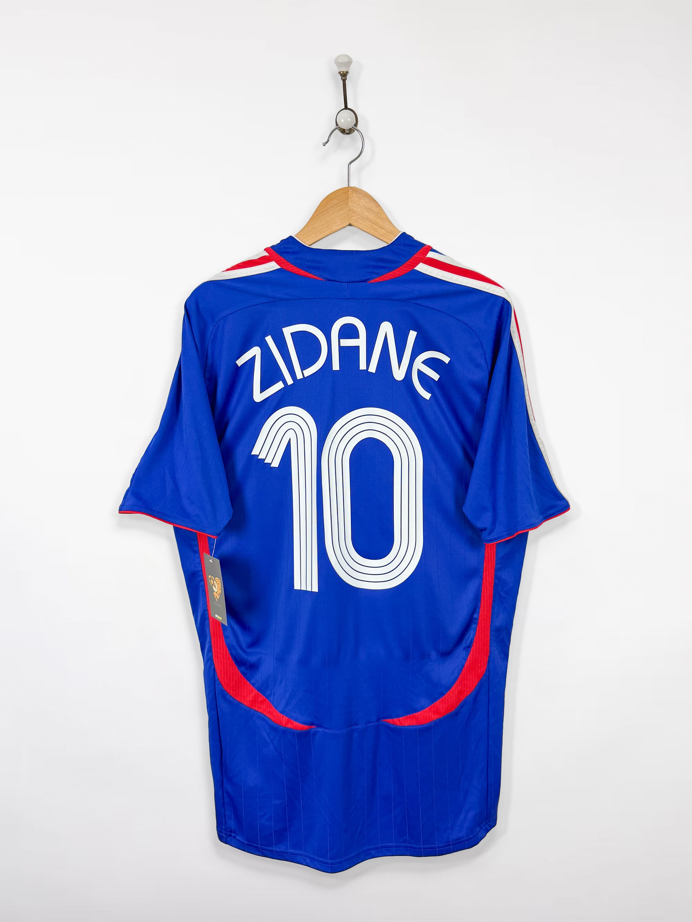 Maillot de Football EURO 2000 ZIDANE Equipe de FRANCE Real Maillot de Football EURO 2000 ZIDANE Equipe de FRANCE Real