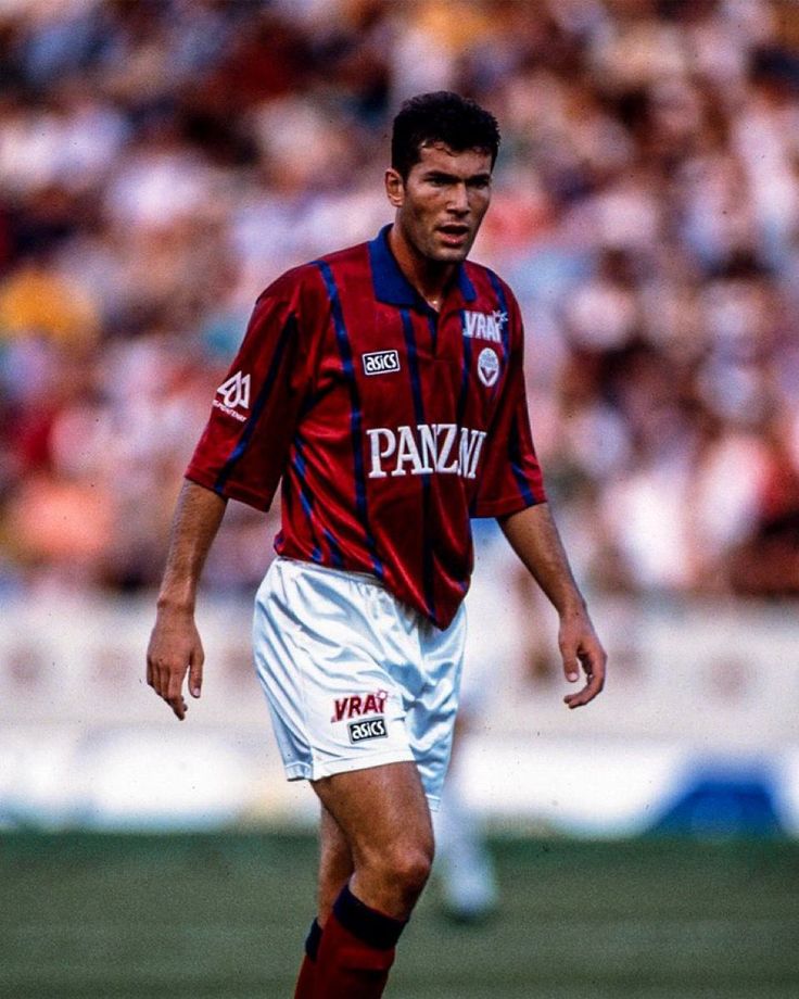 Maillot Girondins Bordeaux 1994/95 Home (M) ZIDANE #7