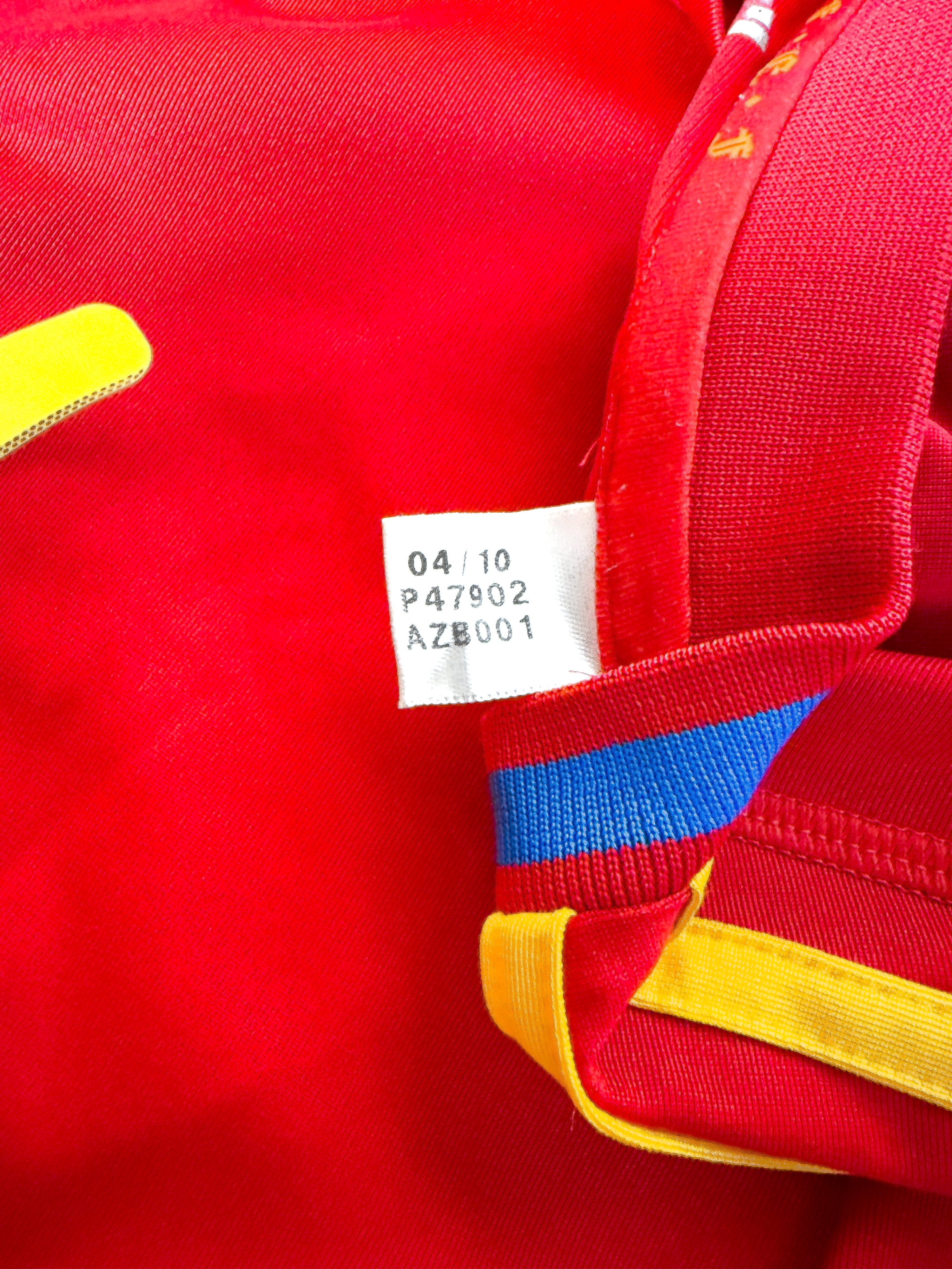 Maillot Espagne 2010 Home (M) INIESTA #6