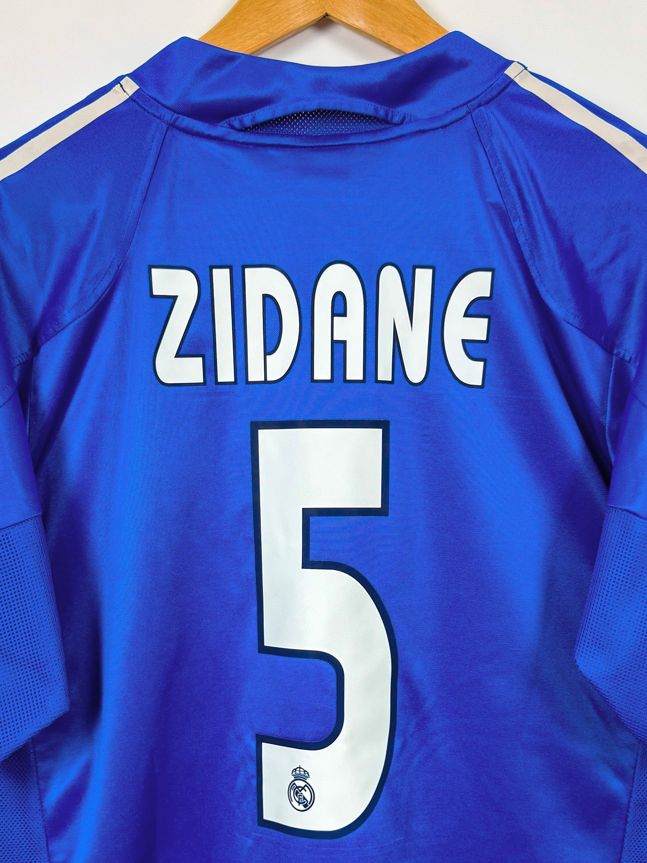 Real Madrid 2004/05 Third (L) ZIDANE #5