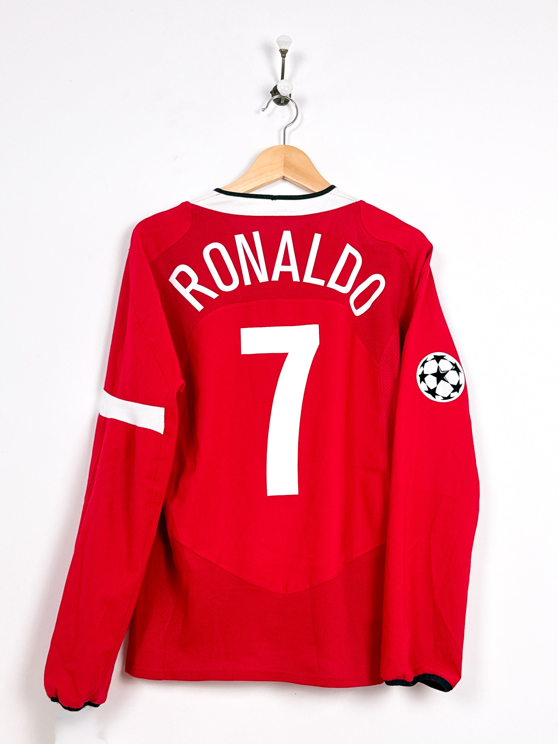 Maillot Manchester United 2004/06 Home (M) RONALDO #7 CL
