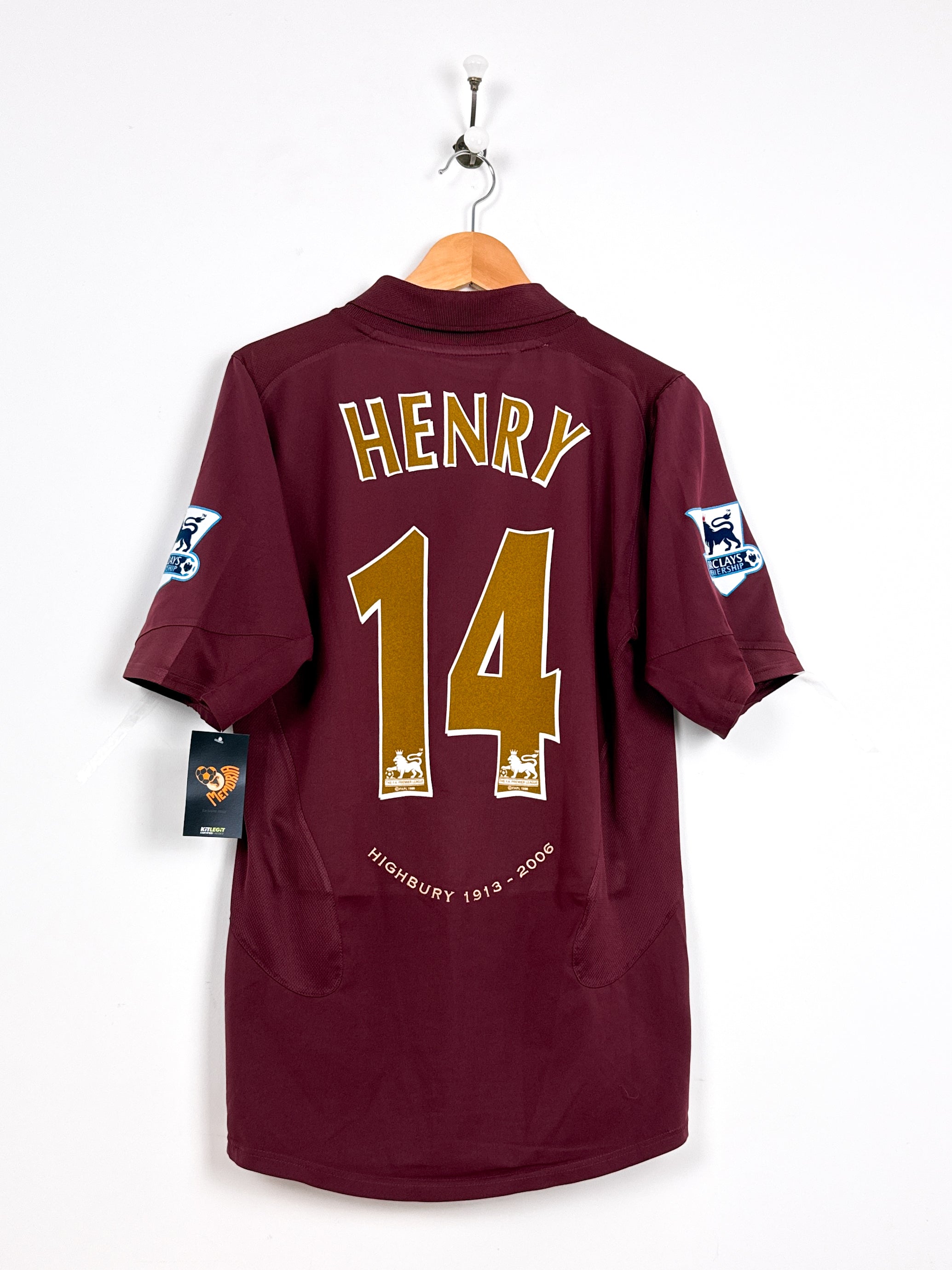 Maillot Arsenal 2005/06 Home (M) HENRY #14