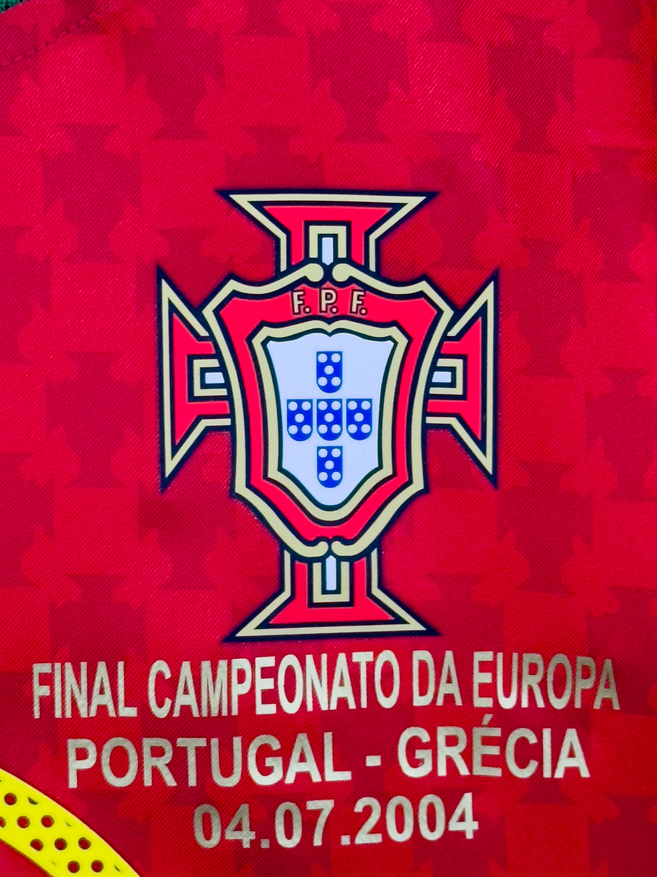 Portugal Euro 2004 Home (L) C. RONALDO #17