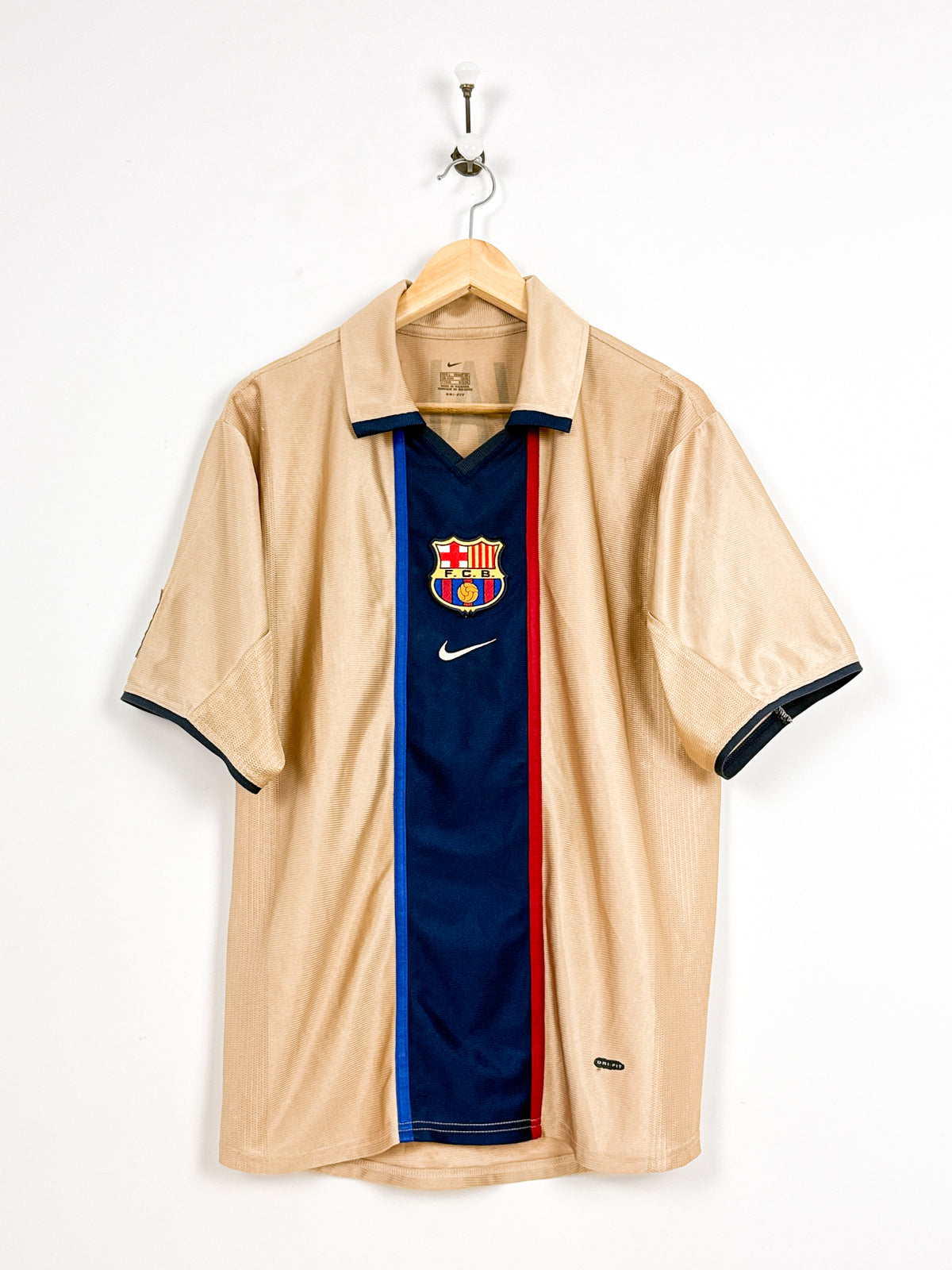 Maillot FC Barcelona 2001/02 Away (L) RIVALDO #10