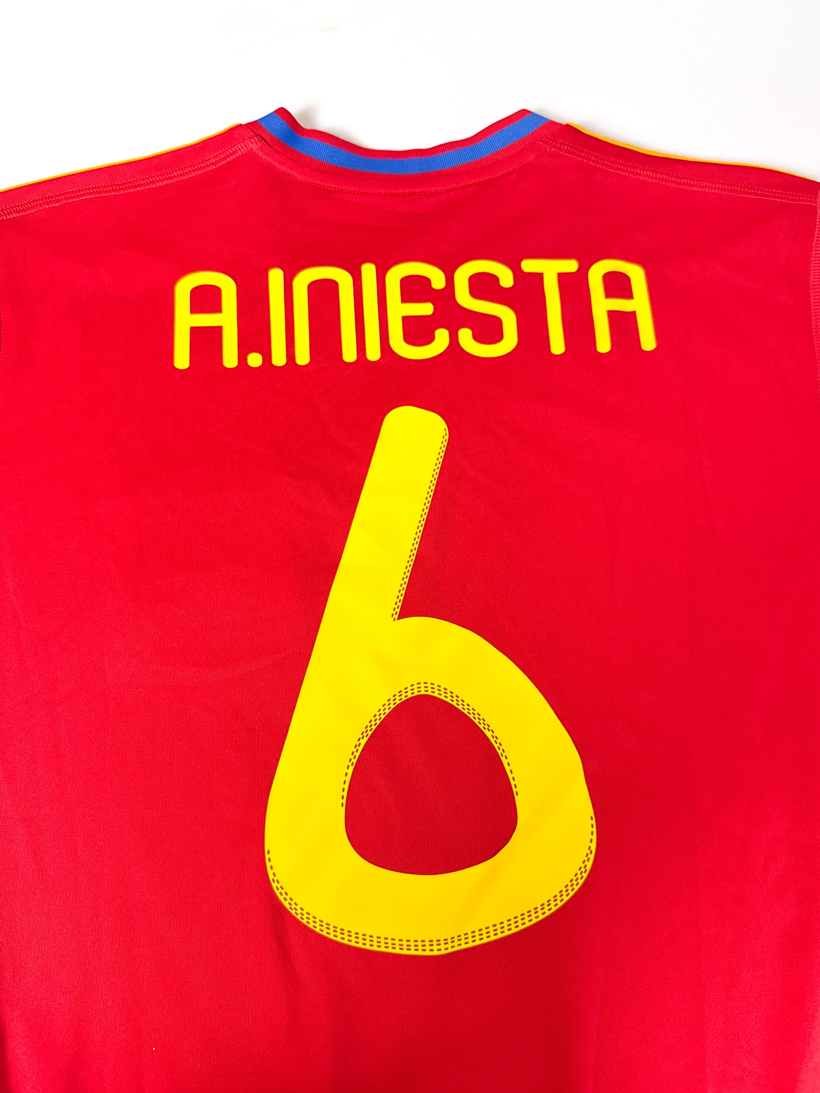 Maillot Espagne 2010 Home (M) INIESTA #6