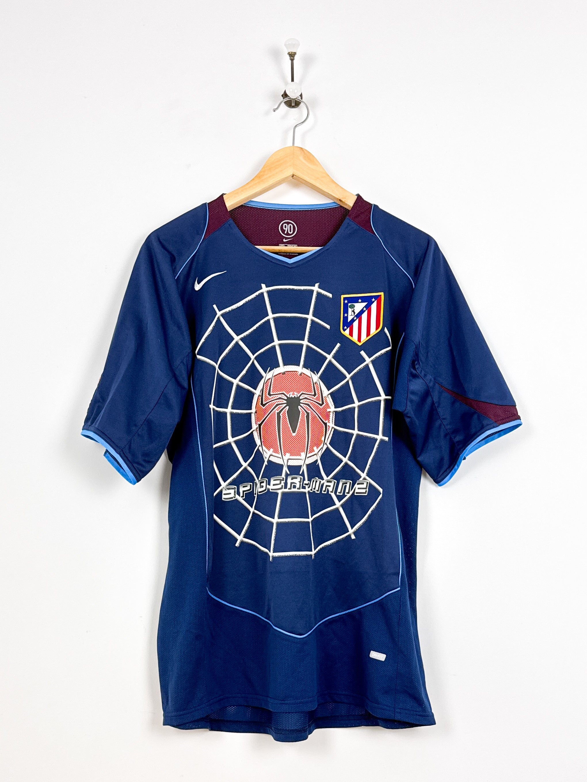 Maillot Atlético Spiderman Madrid 2004/05 Spider-Man (L) TORRES #9