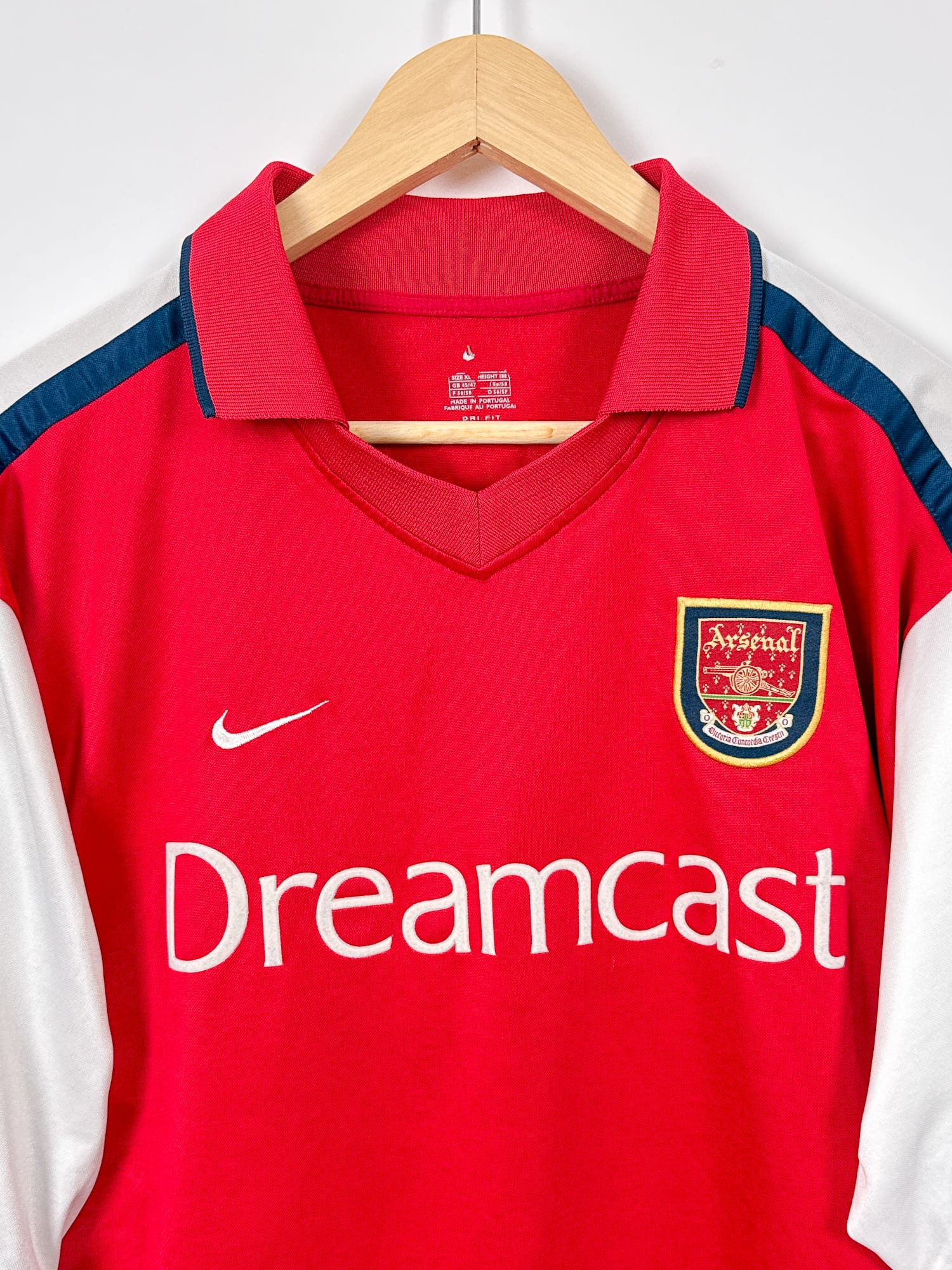 Arsenal 2000/02 Home (XL) BERGKAMP #10