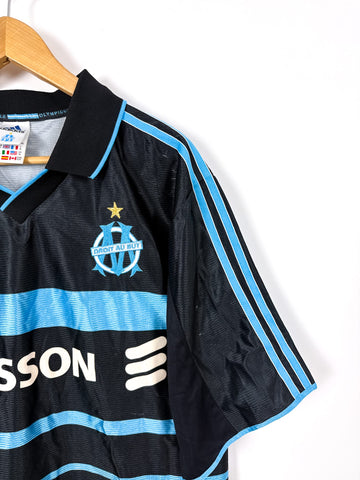 Maillot OM 1999-2000 Third – Sans Sponsor, Noir, Adidas, Occasion