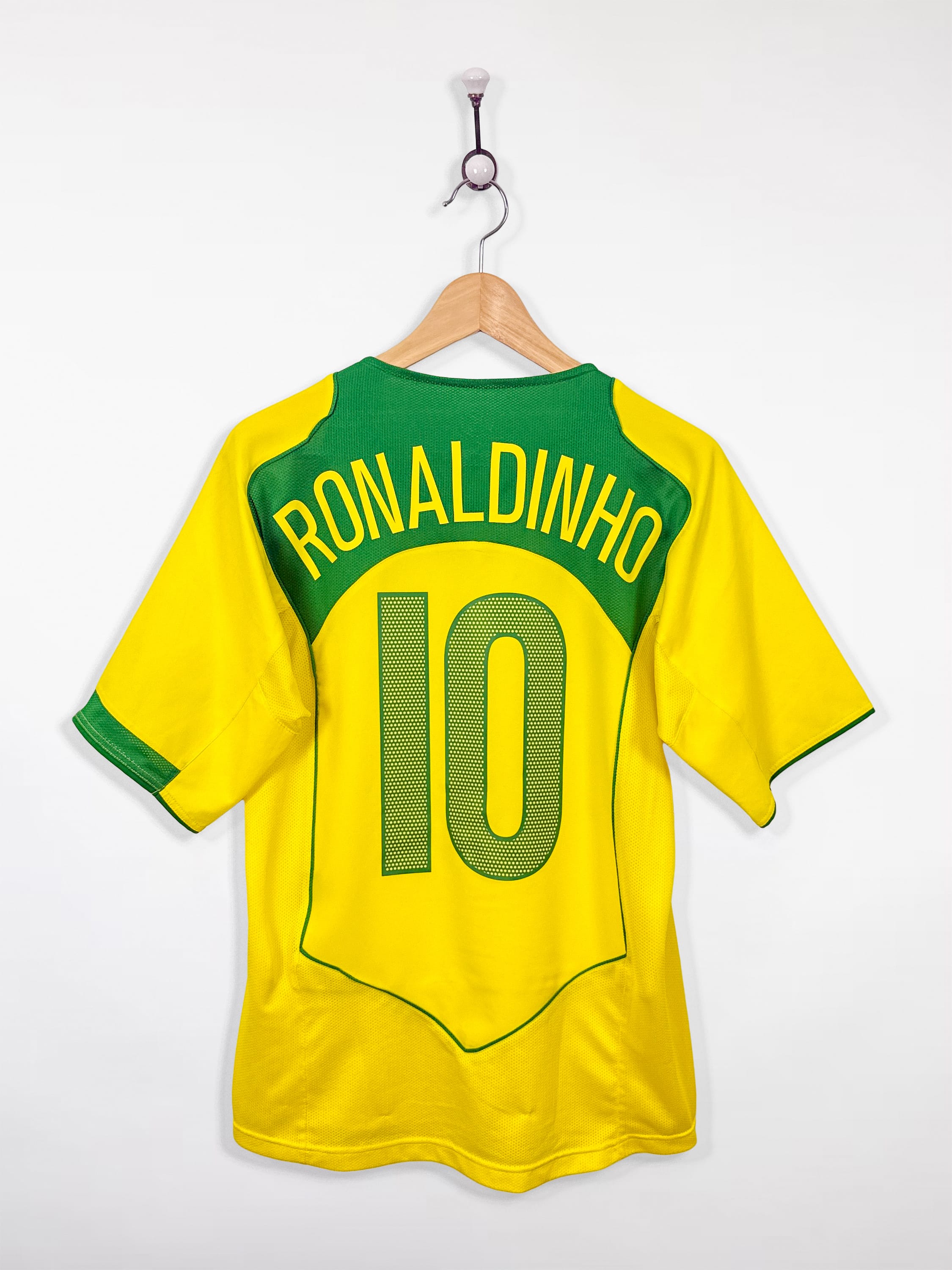 CBF Brésil 2004/06 Home RONALDINHO #10