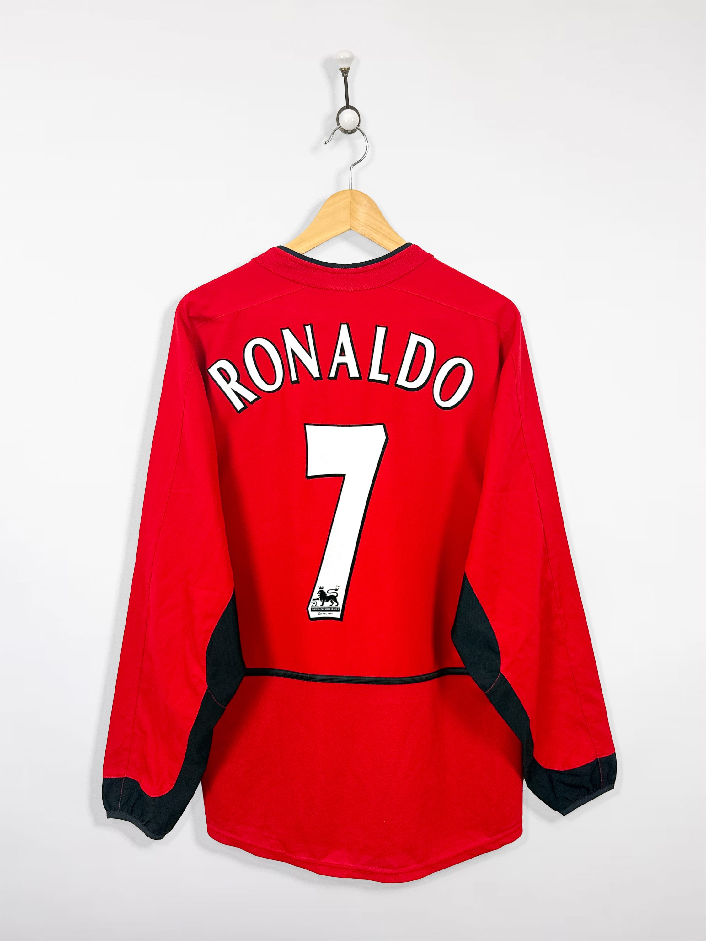 Manchester United 2003/04 Home (M) RONALDO #7 L/S