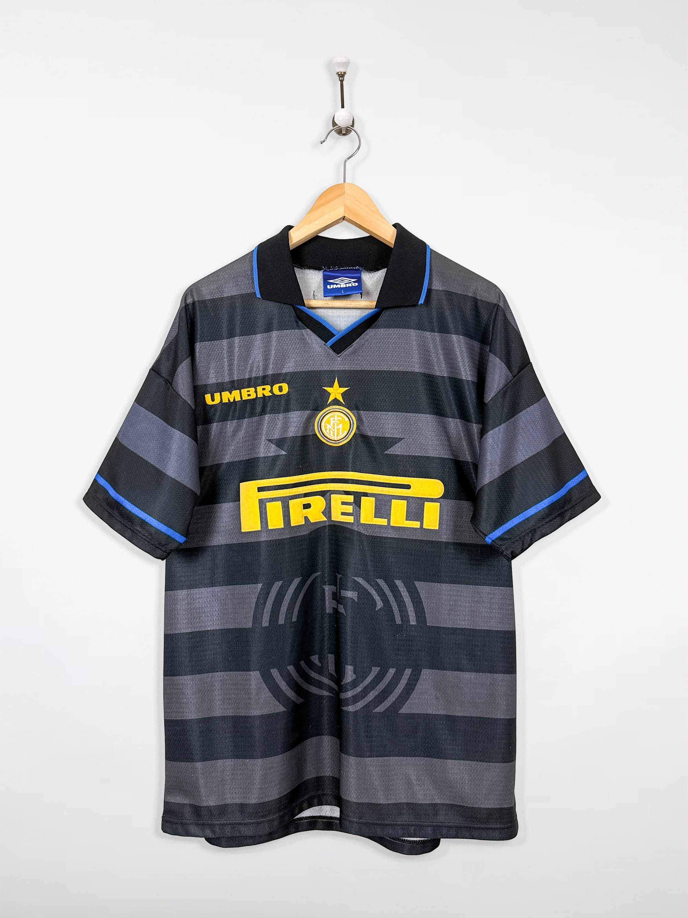 Maillot Inter Milan 1997/98 Ronaldo 10 – Umbro | Memoria