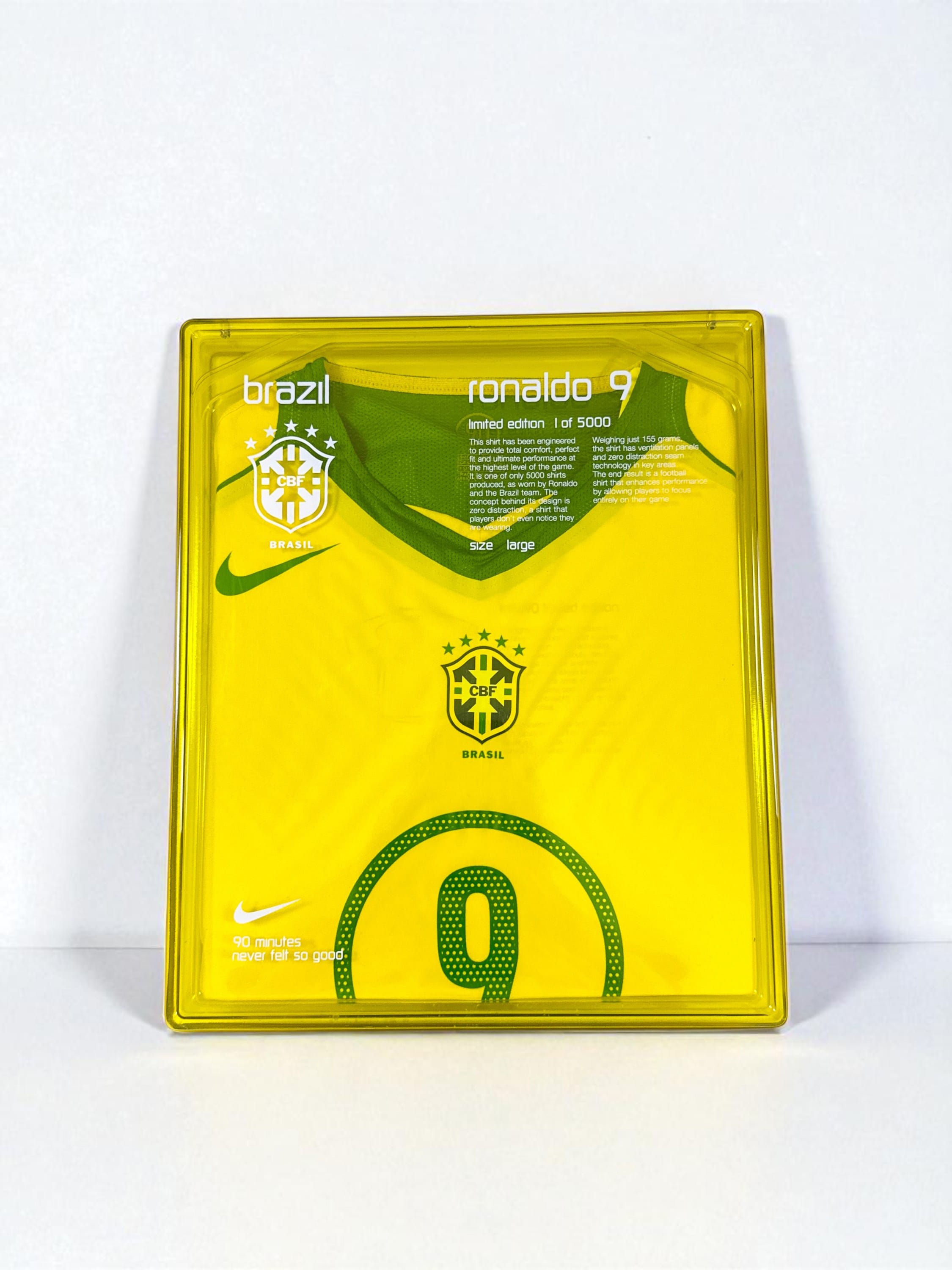 Brazil Limted Edition Boxed 2004 RONALDO #9 – Nike T90 Player Issue