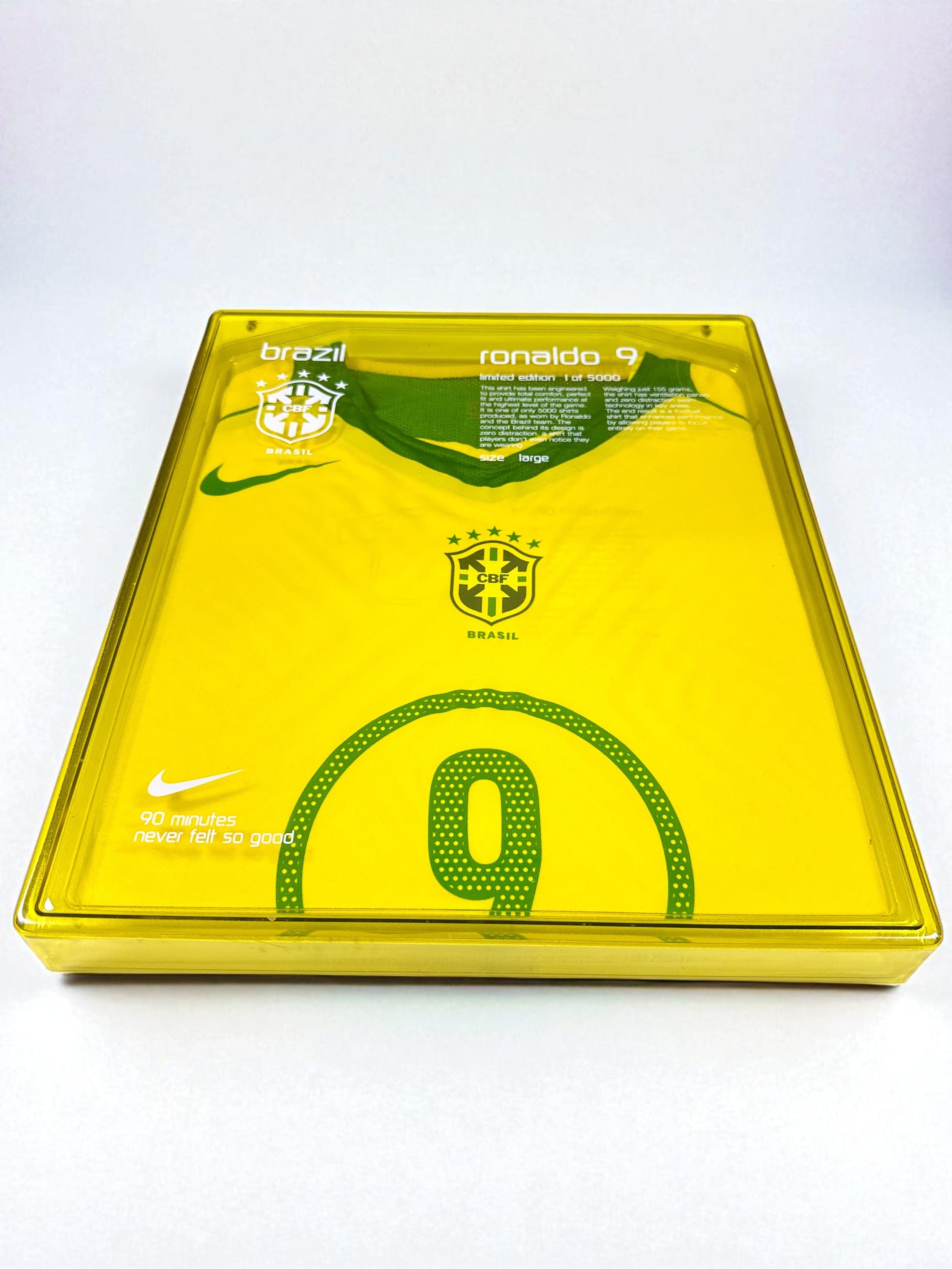 Brazil Limted Edition Boxed 2004 RONALDO #9 – Nike T90 Player Issue