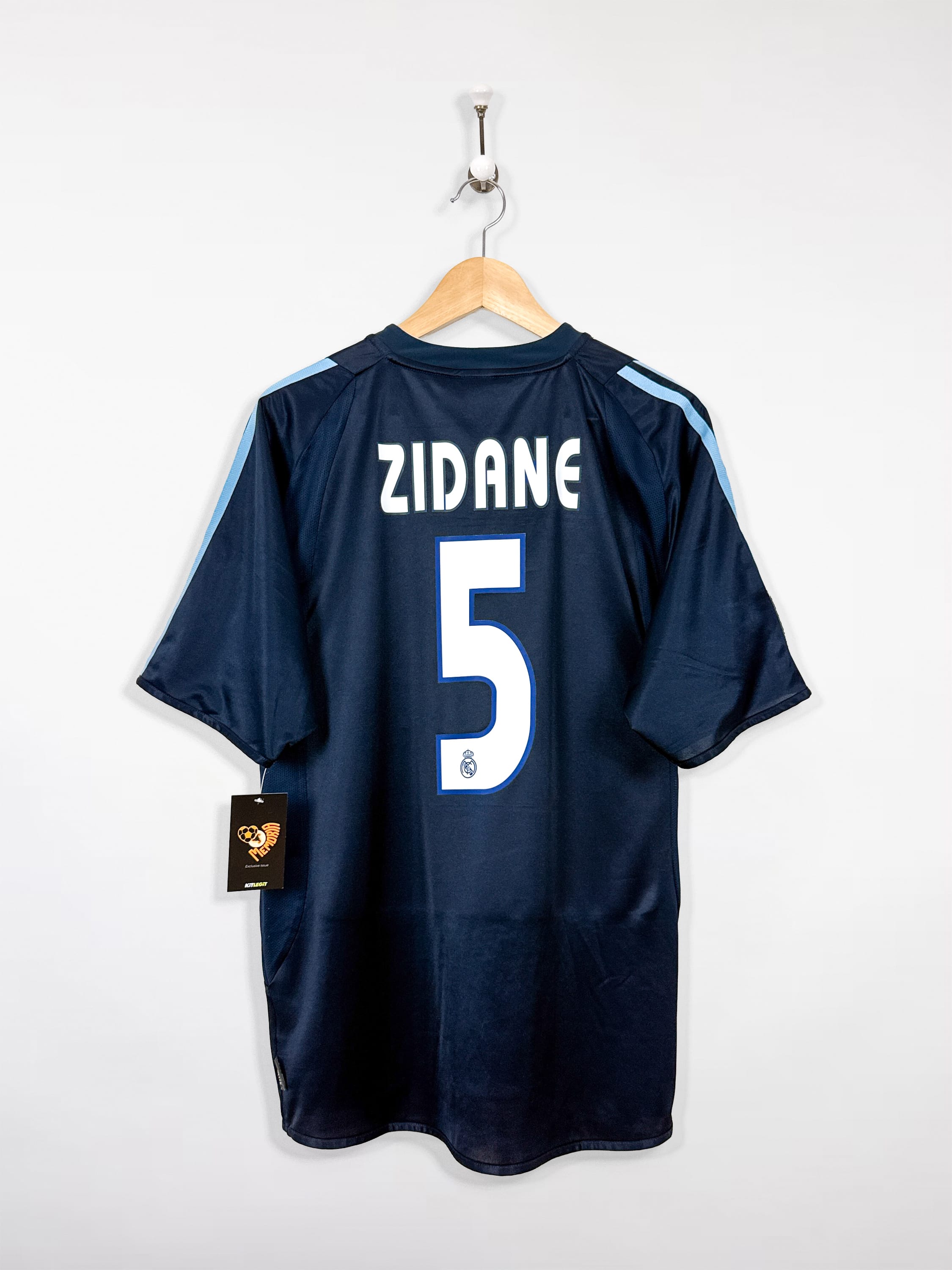Real Madrid 2003/04 Away (L) ZIDANE #5