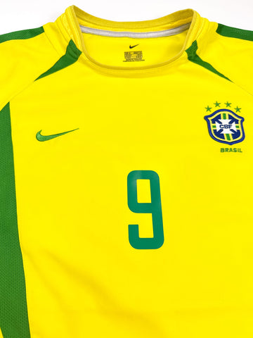 CBF Brésil 2002 Home (M) RONALDO #9