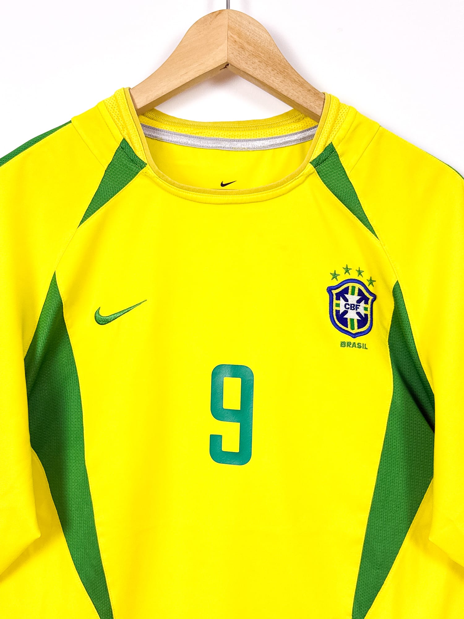 CBF Brésil 2002 Home (M) RONALDO #9