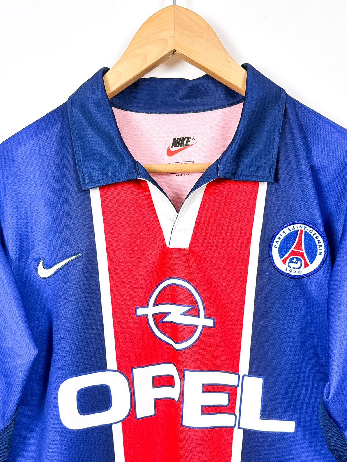 Maillot PSG Rétro Opel - Neuf Sans Emballage, Modèle Vintage Du Paris Saint-Germain