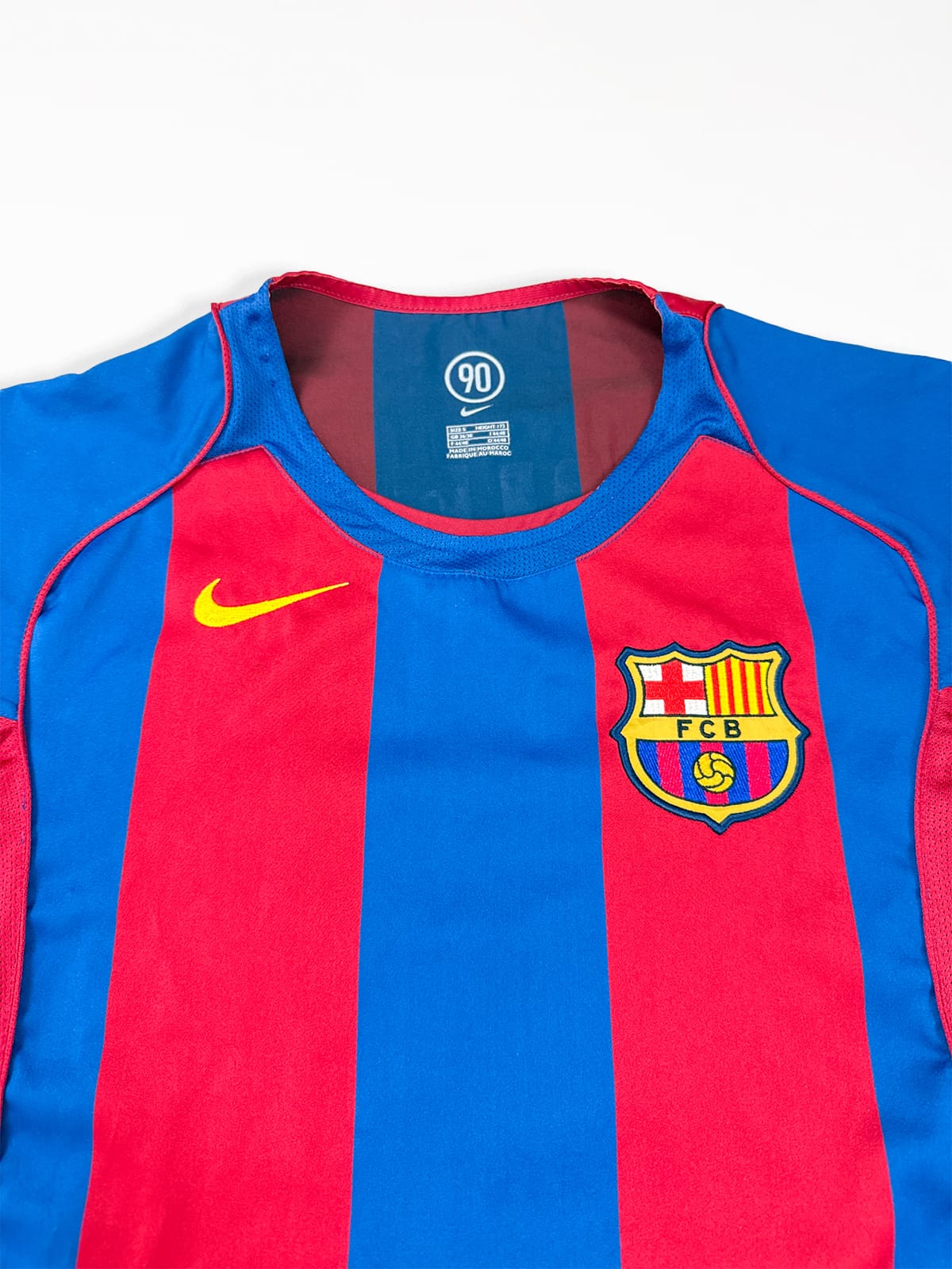 FC Barcelone 2004/05 Home (S) RONALDINHO #10