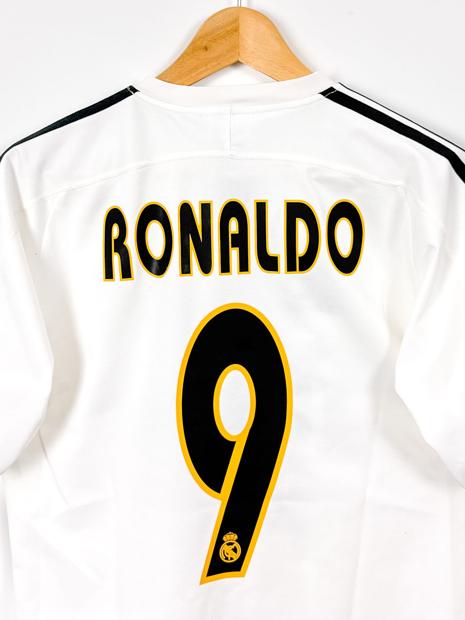 Real Madrid 2003/04 Home (S) RONALDO #9