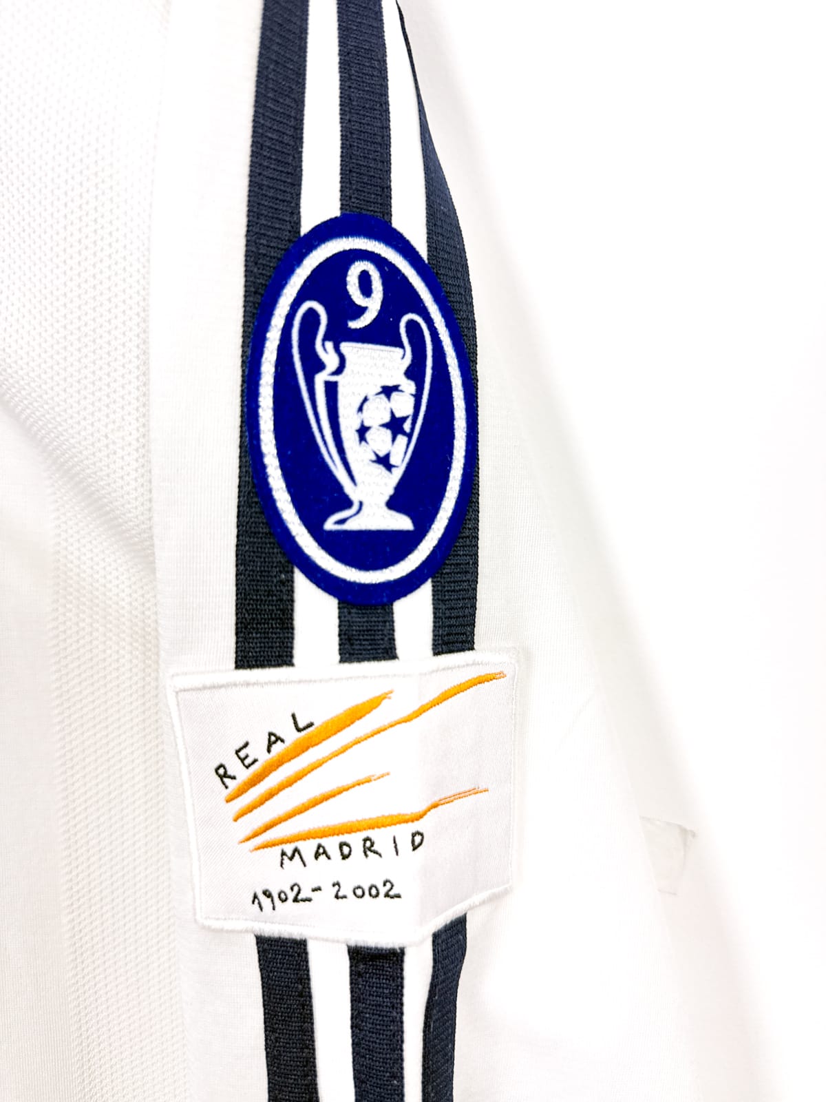 Real Madrid 2002/03 Home (M) RONALDO #11 - Player Issue L/S