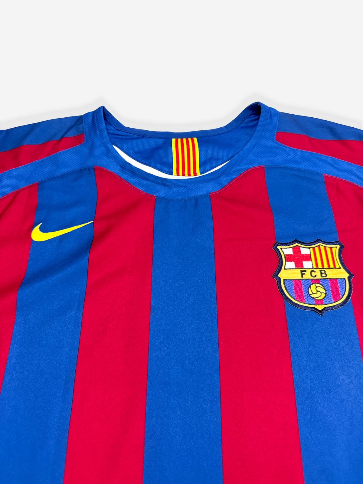 FC Barcelona 2005/06 Home (L) RONALDINHO #10 L/S