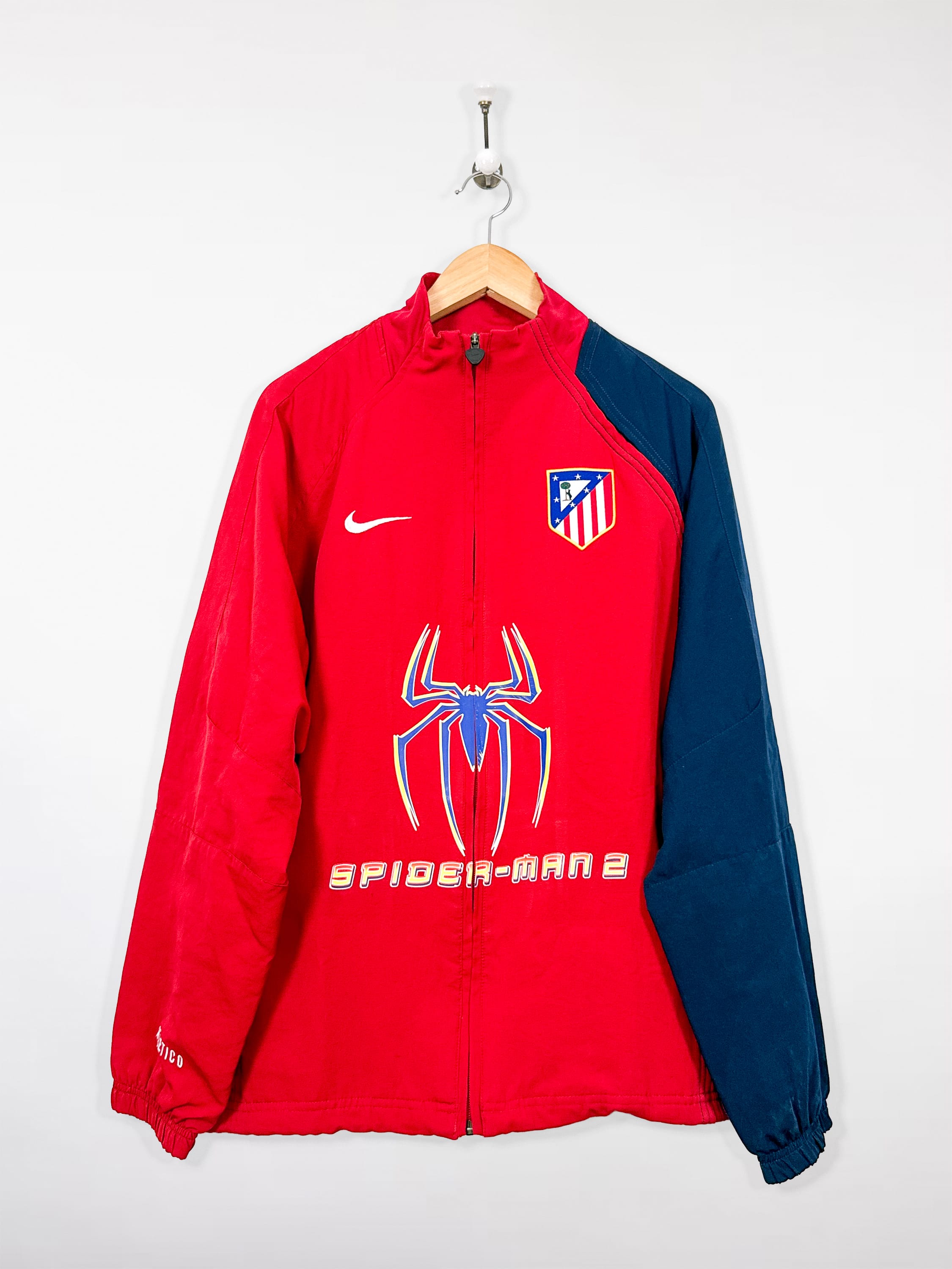 🕷️ Atlético Madrid 2004/05 Track Jacket (M) Custom