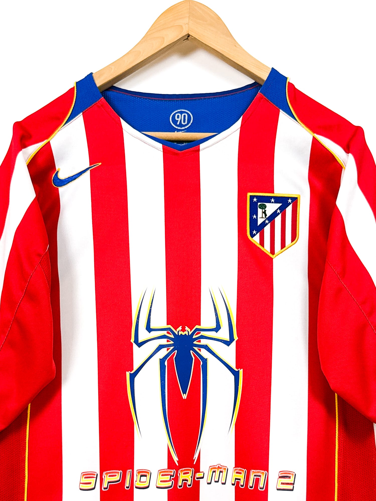 🕷️ Atlético Madrid 2004/05 Home (L) TORRES #9