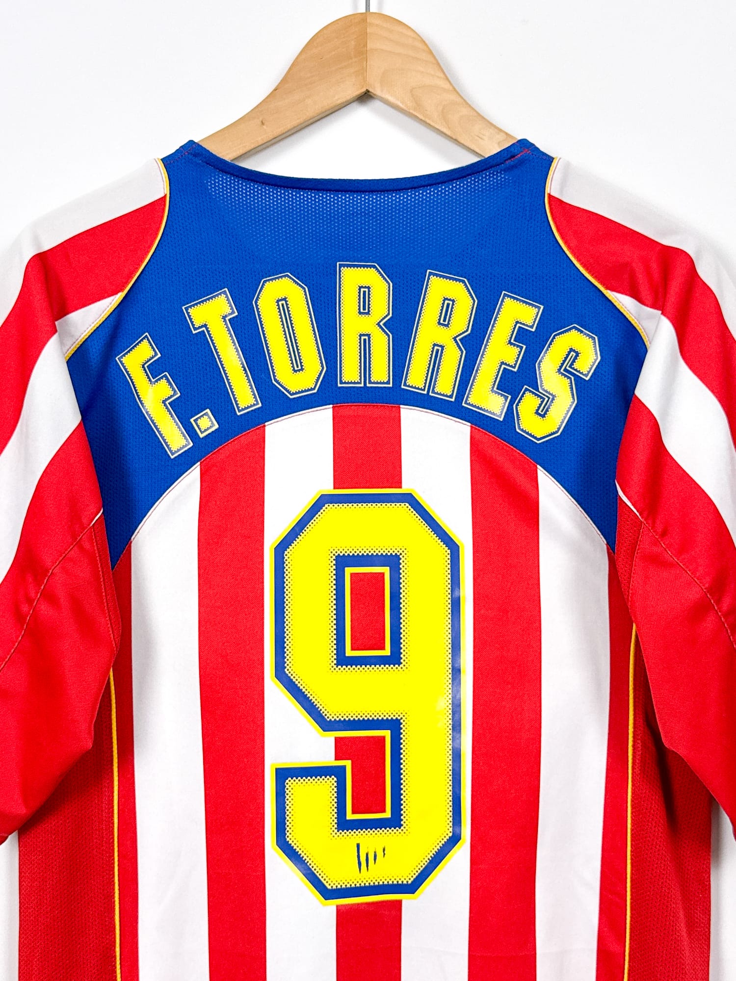 🕷️ Atlético Madrid 2004/05 Home (L) TORRES #9