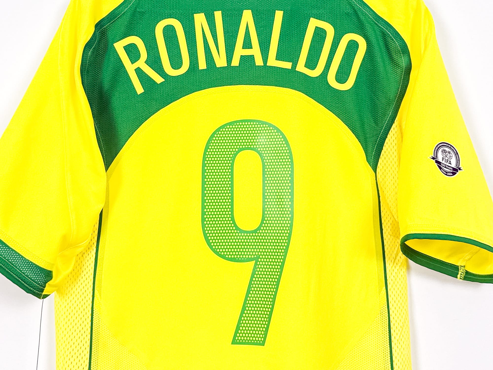 Brazil 2004 Fifa 100th (L) RONALDO #9 – Reissue 2025