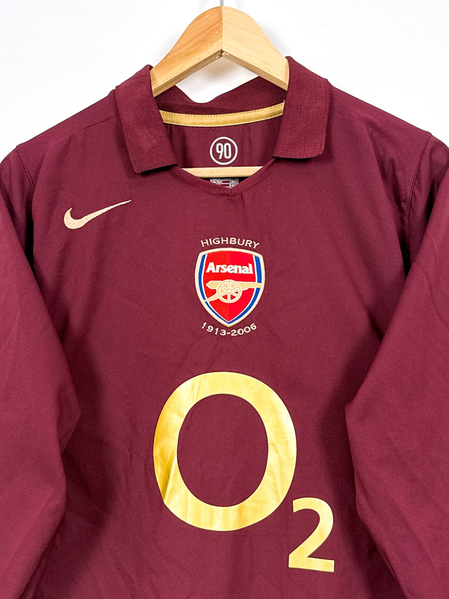 Arsenal 2005/06 Home (M) HENRY #14 L/S