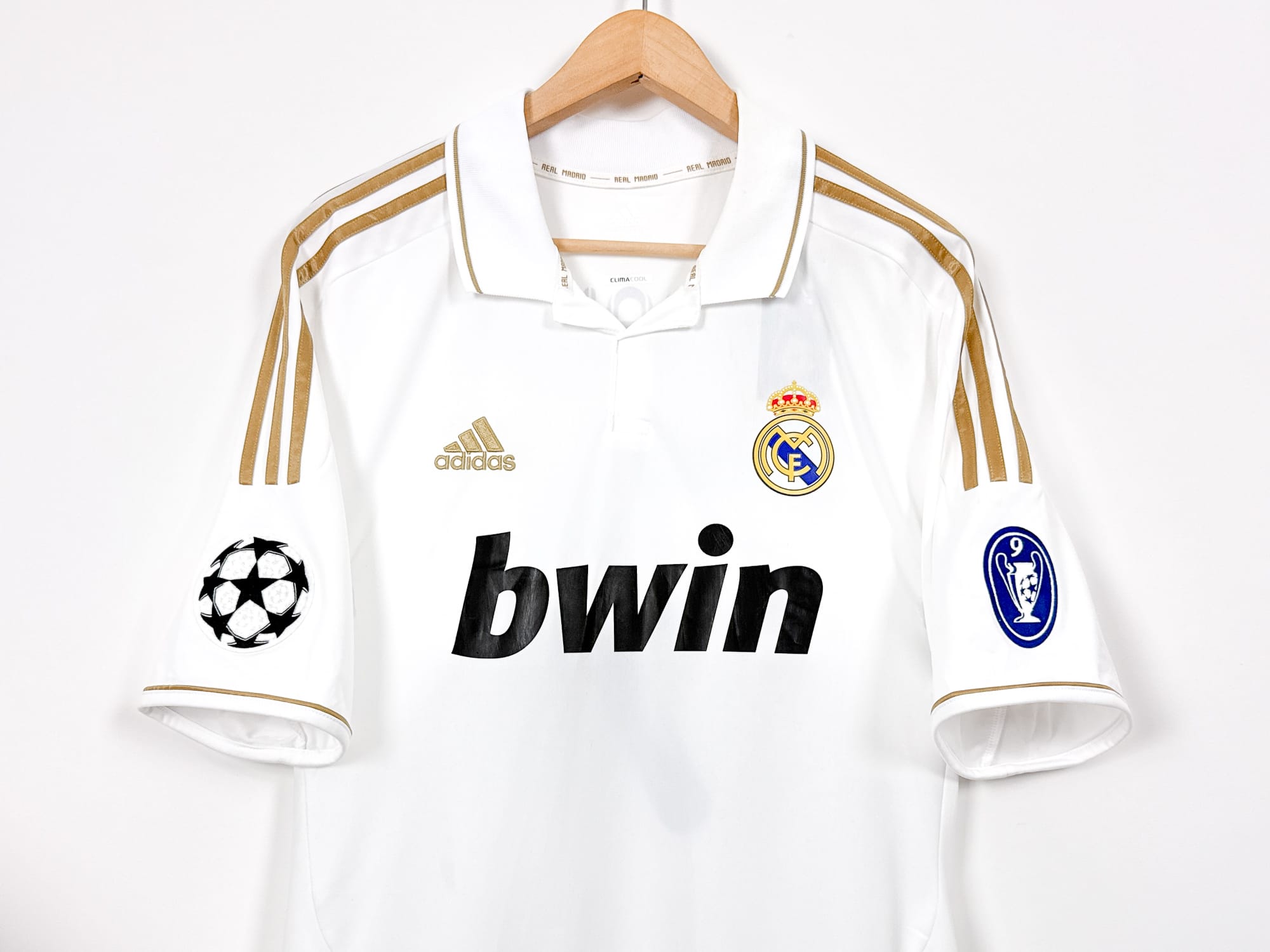 Real Madrid 2011/12 Home (S & L) RONALDO #7 - UCL Collector Set