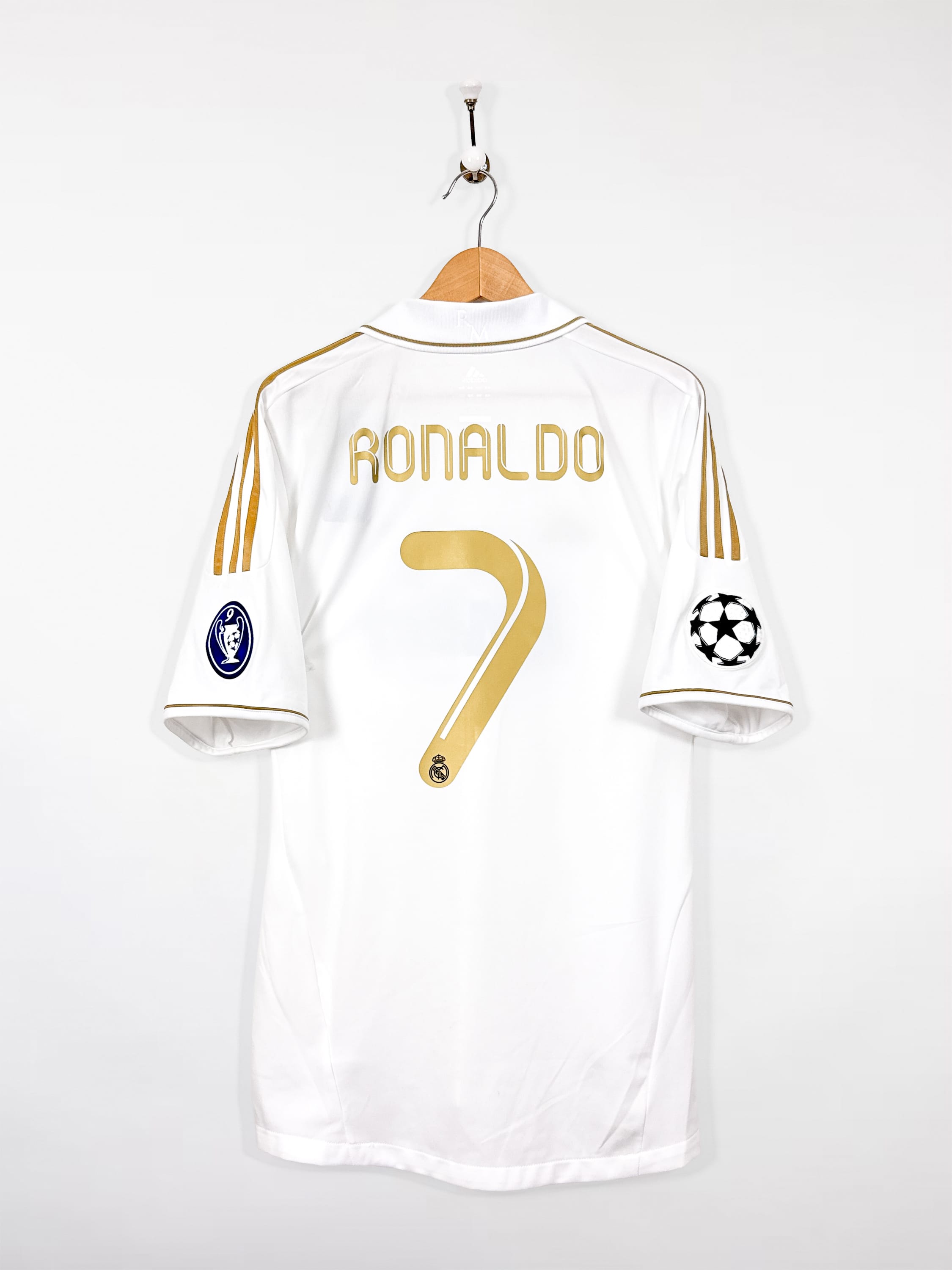 Real Madrid 2011/12 Home (S & L) RONALDO #7 - UCL Collector Set