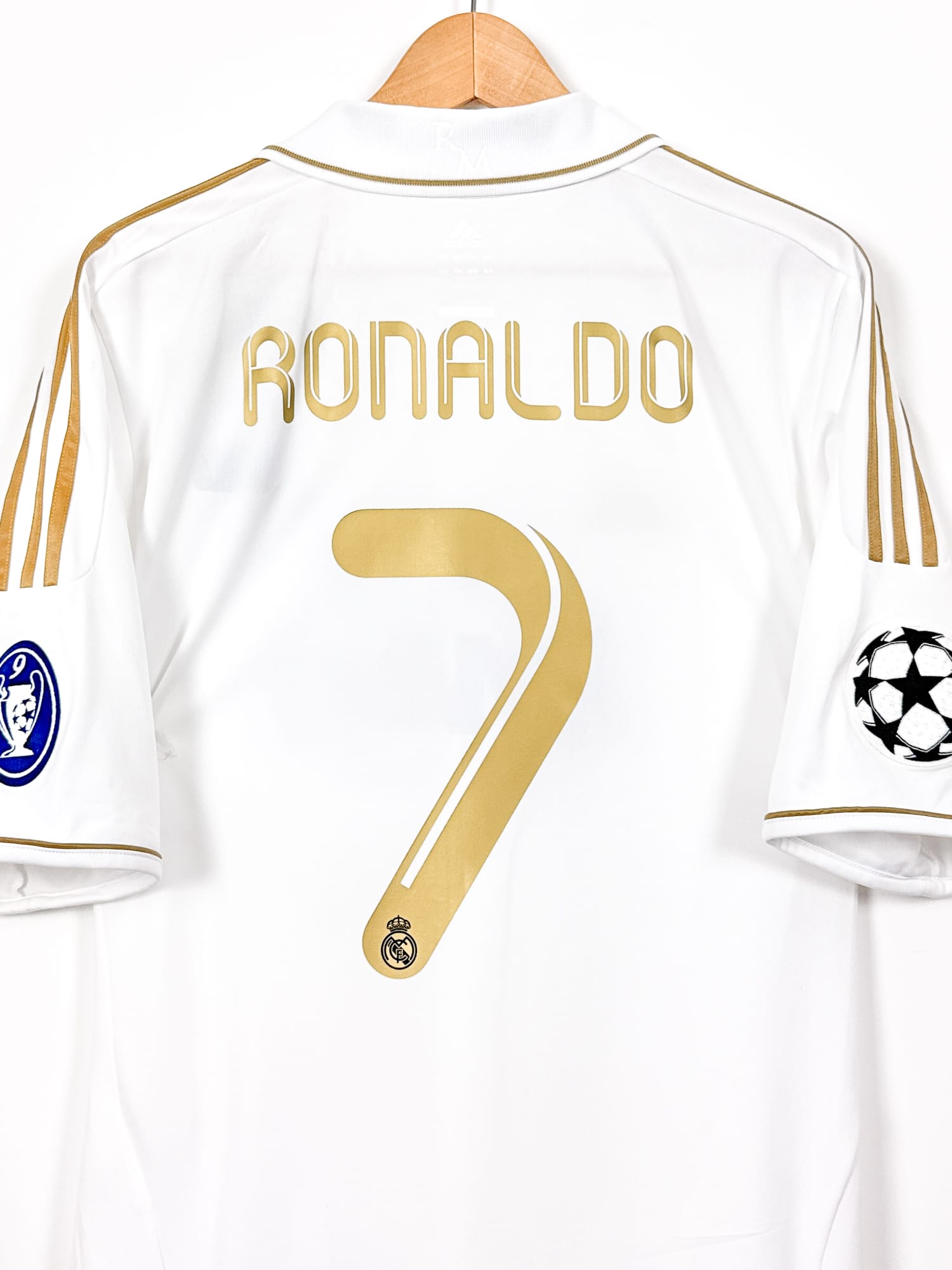 Real Madrid 2011/12 Home (S & L) RONALDO #7 - UCL Collector Set
