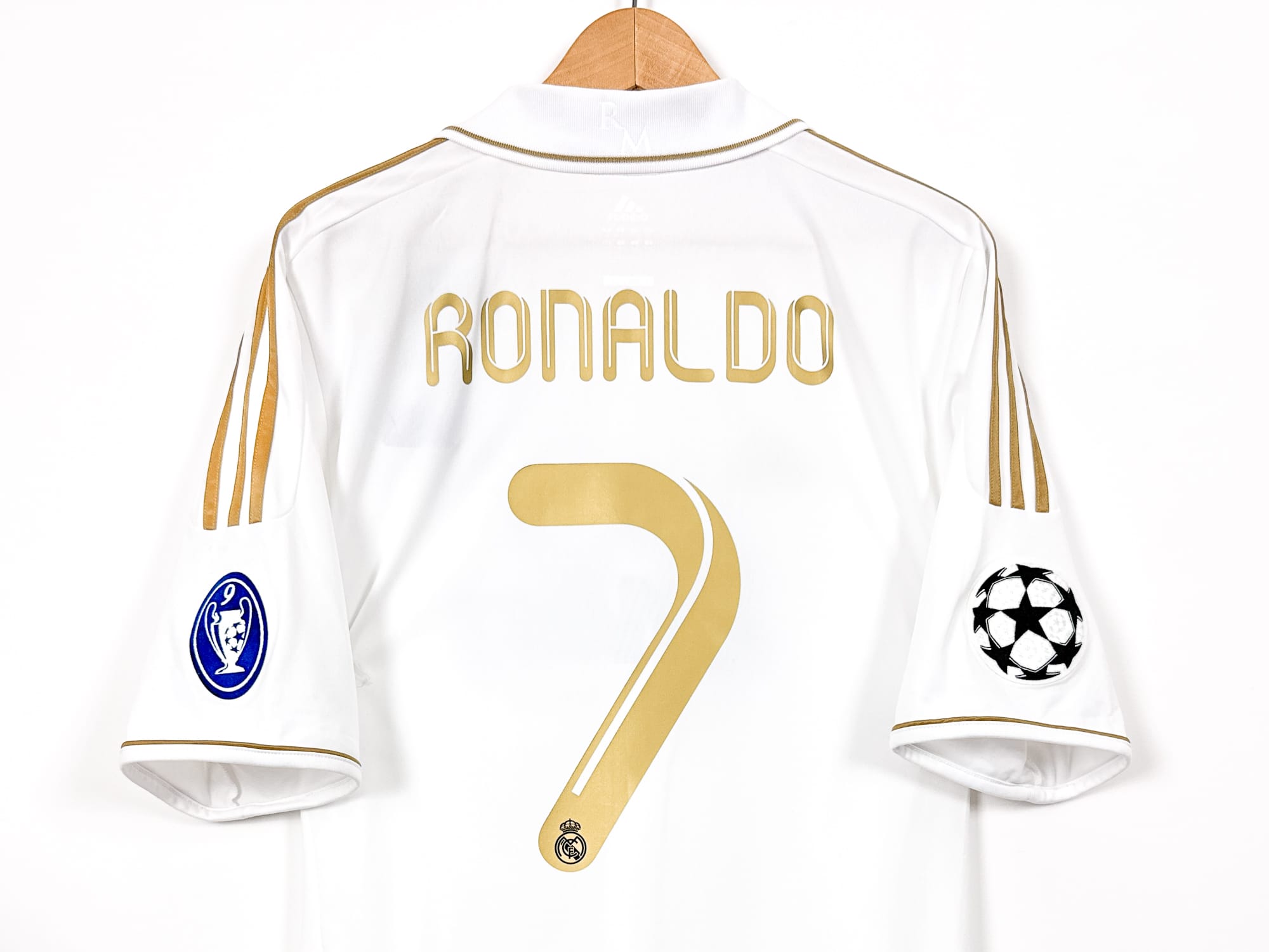 Real Madrid 2011/12 Home (S & L) RONALDO #7 - UCL Collector Set