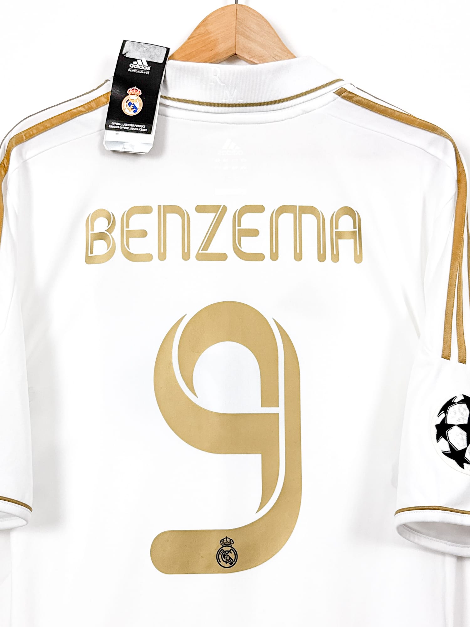 Real Madrid 2011/12 Home (XL) BENZEMA #9 – UCL Collector Set